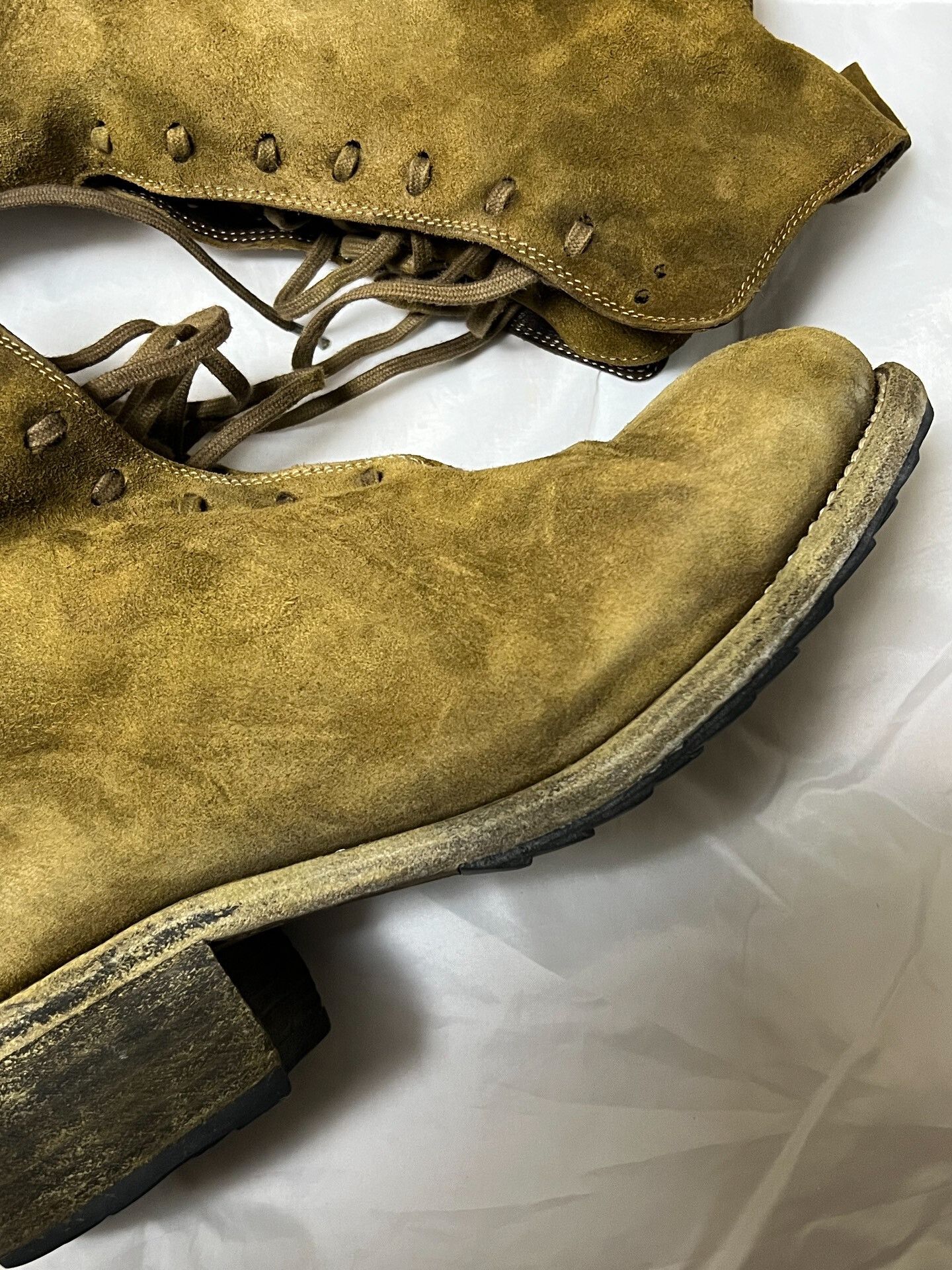 Guidi Guidi PL11 Men's Suede Short Boots Size US 8 / EU 41 - 5 Thumbnail