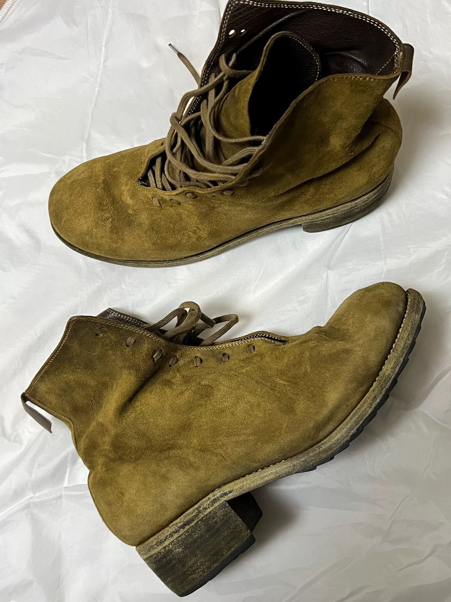 Guidi Guidi PL11 Men's Suede Short Boots Size US 8 / EU 41 - 2 Thumbnail