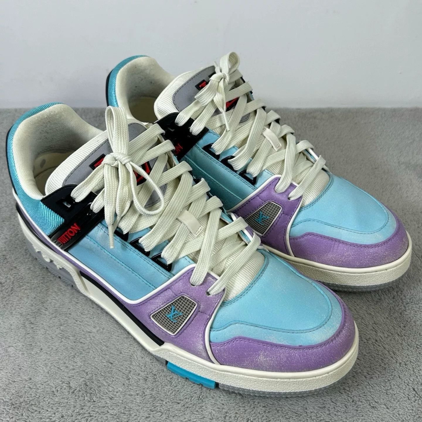 Louis Vuitton Louis Vuitton Training Multi Lowtop Sneakers 42 Men Size US 9 / EU 42 - 3 Thumbnail