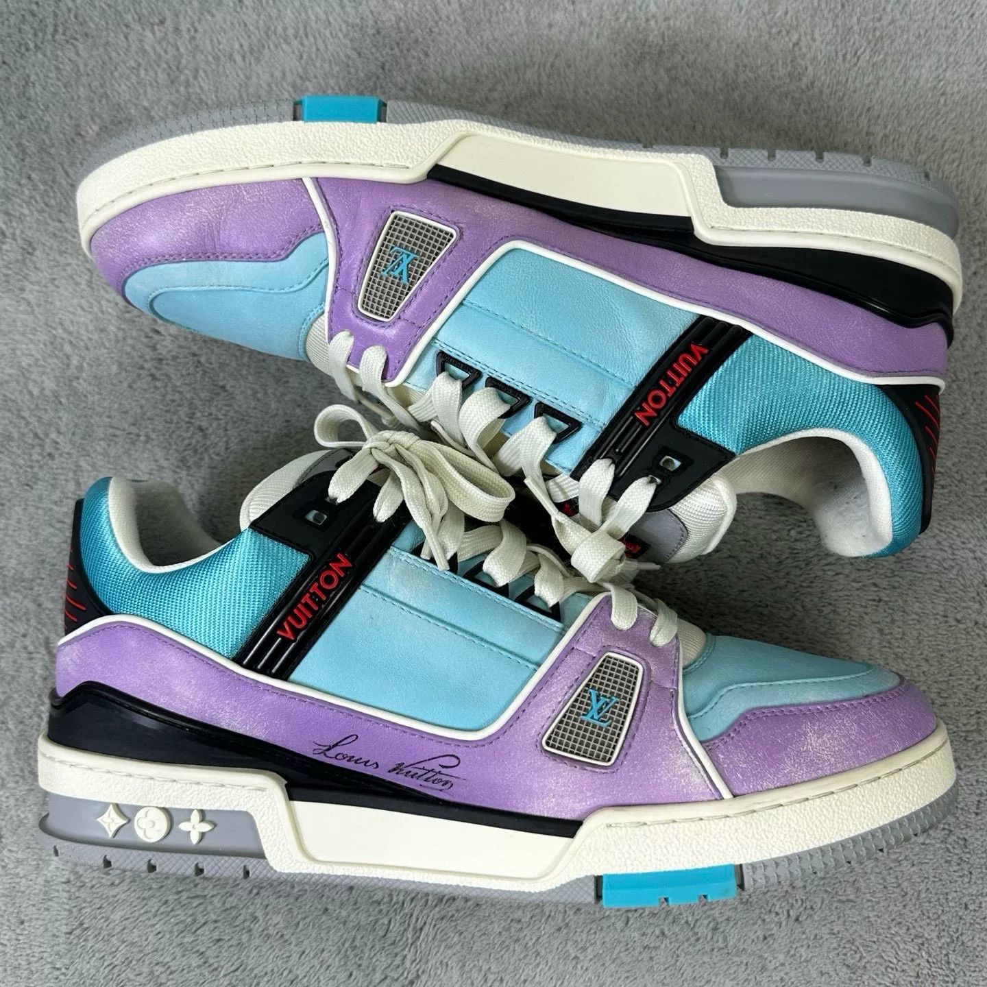 Louis Vuitton Louis Vuitton Training Multi Lowtop Sneakers 42 Men Size US 9 / EU 42 - 4 Thumbnail