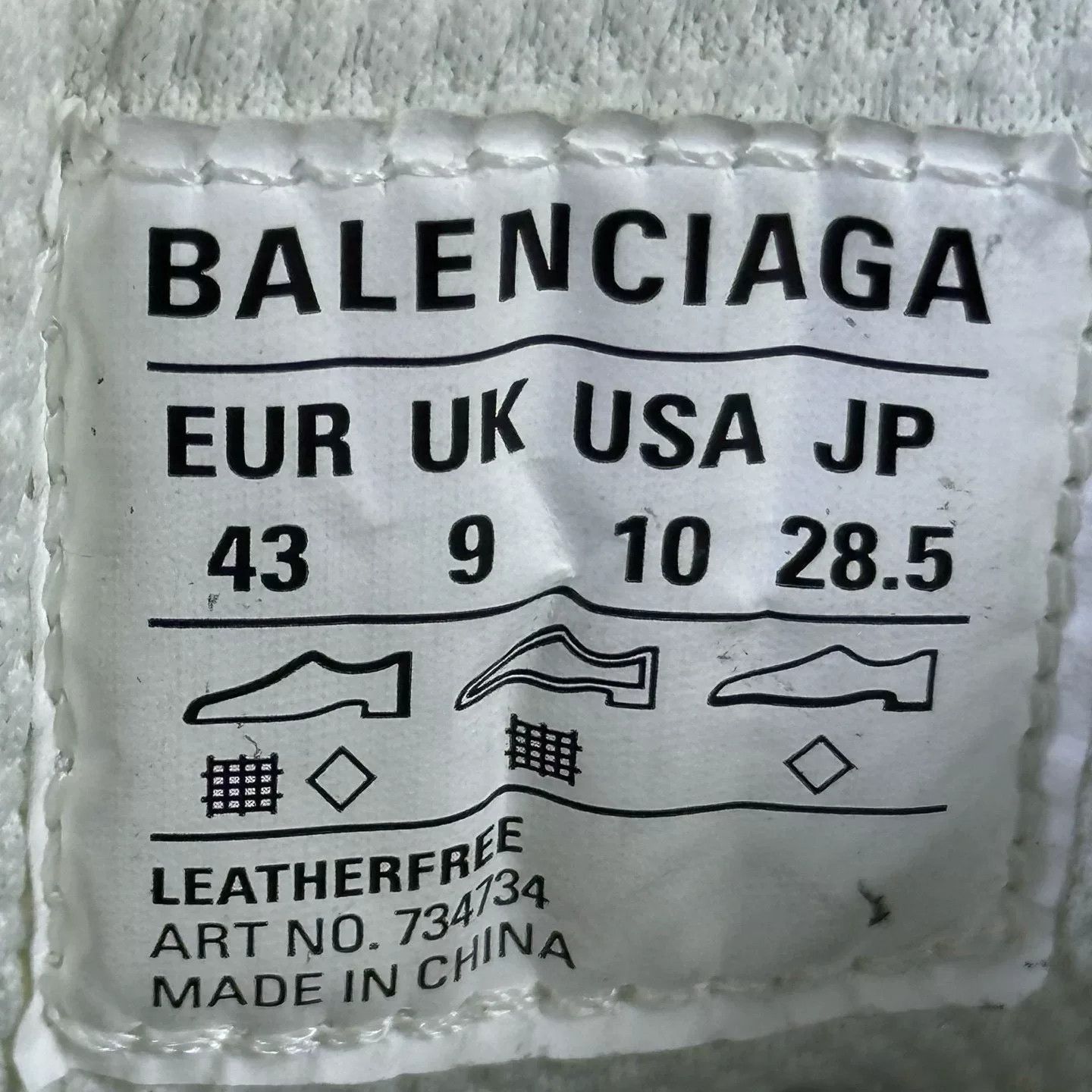 Balenciaga Balenciaga Mesh Blue Lowtop Sneakers XXXL Men Size US 10 / EU 43 - 7 Thumbnail
