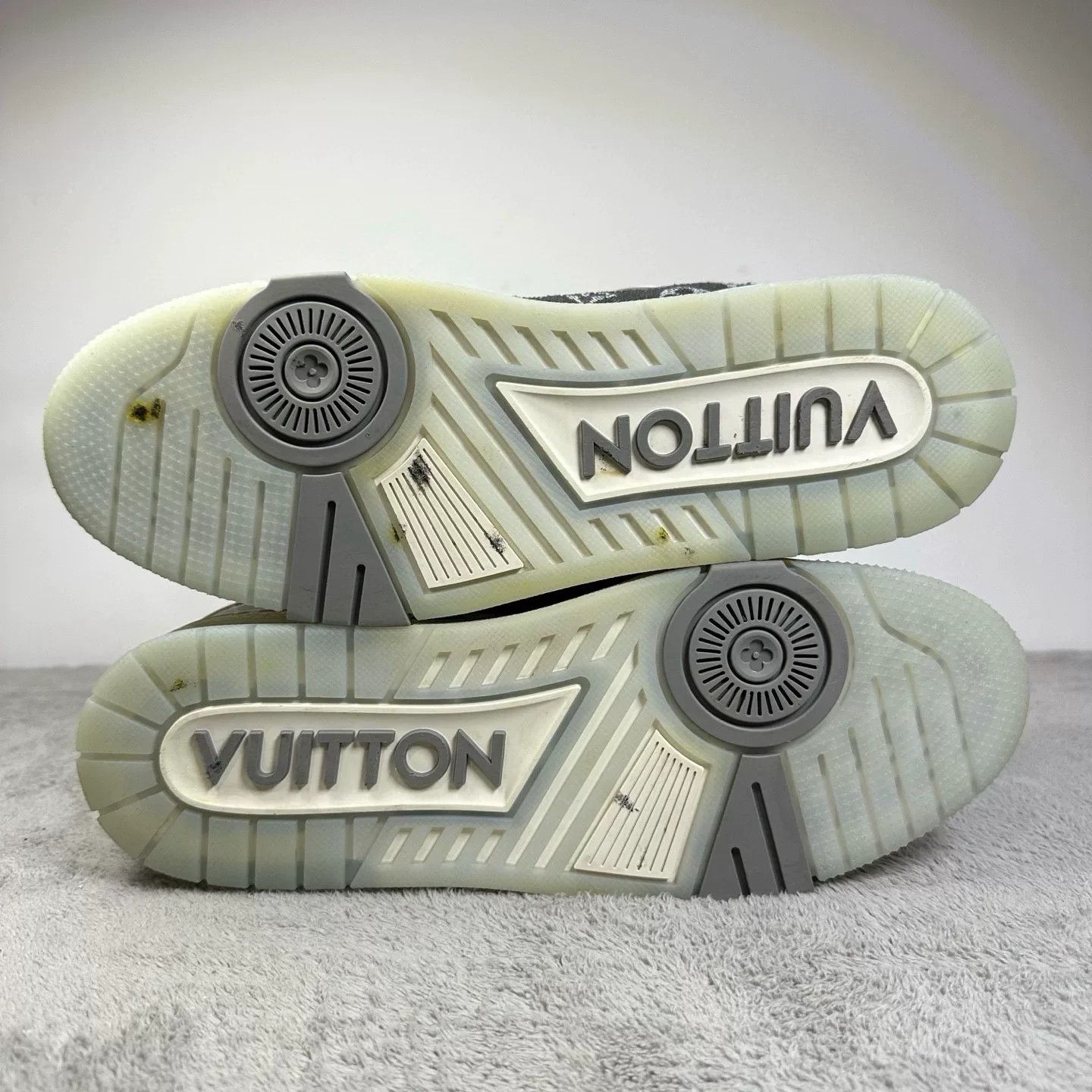 Louis Vuitton Louis Vuitton Training Denim White Lowtop Sneakers 43 Men Size US 10 / EU 43 - 6 Thumbnail