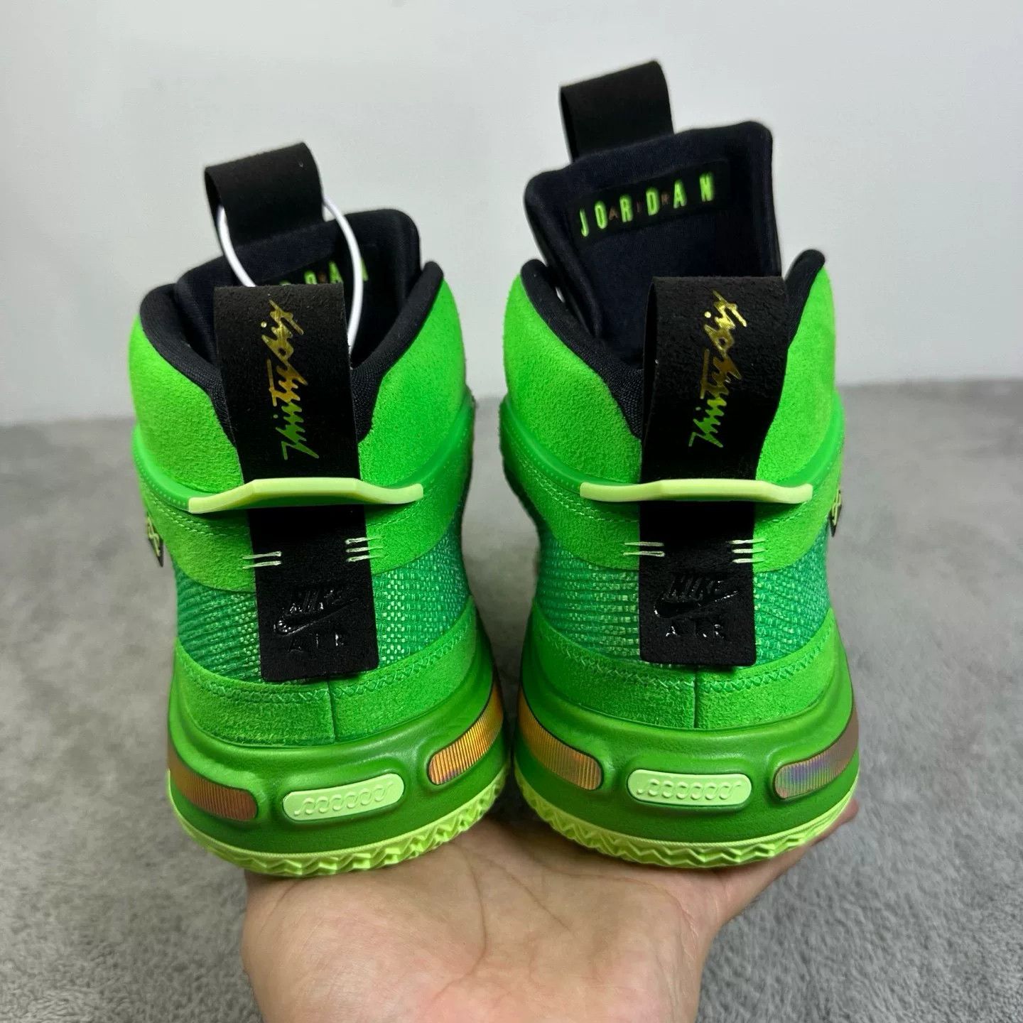 Nike Nike Green Lowtop Sneakers 36 Men Size US 5 / EU 37 - 5 Thumbnail
