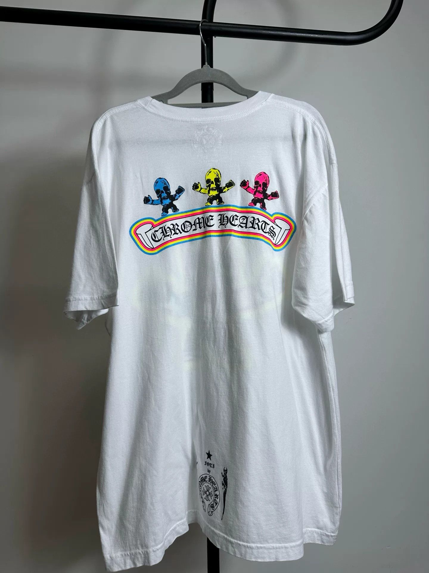 Chrome Hearts Chrome Hearts Printed White T-Shirt L Men Size US L / EU 52-54 / 3 - 2 Thumbnail