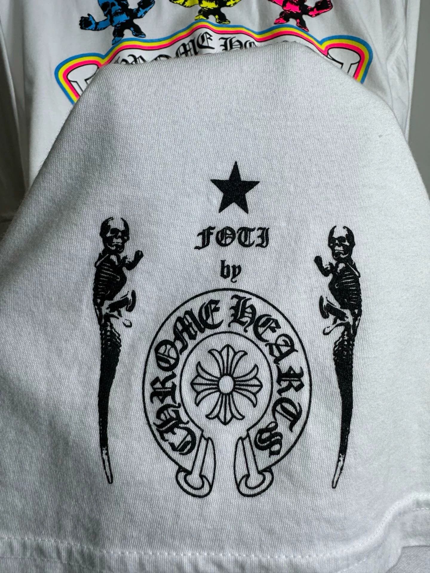 Chrome Hearts Chrome Hearts Printed White T-Shirt L Men Size US L / EU 52-54 / 3 - 4 Thumbnail