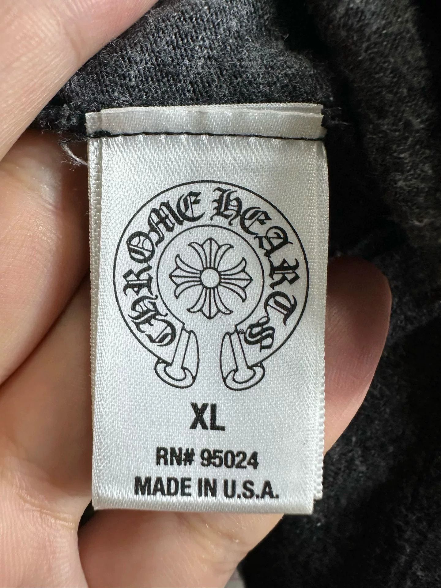 Chrome Hearts Chrome Hearts Gray T-Shirt XL Men Size US XL / EU 56 / 4 - 6 Thumbnail