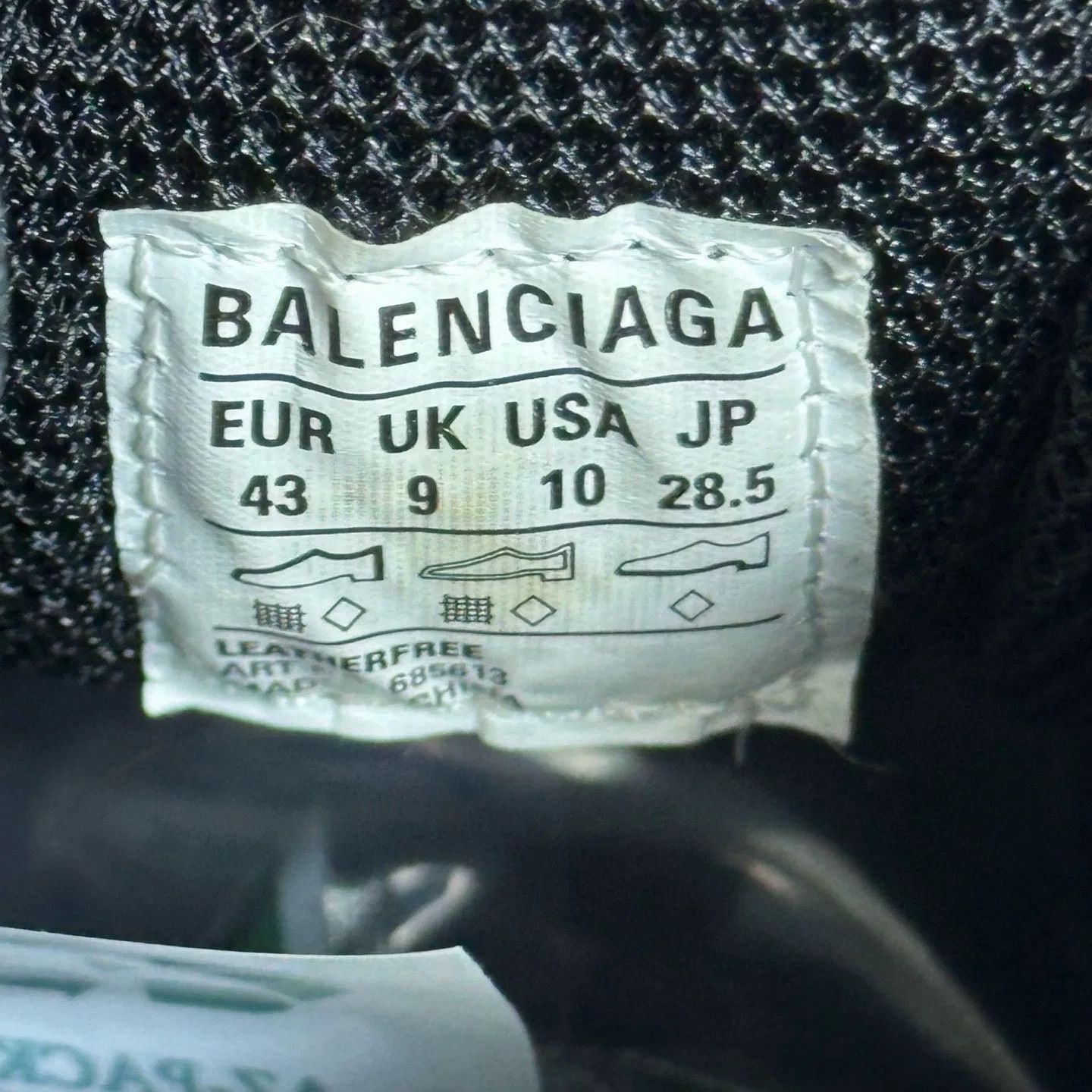 Balenciaga Balenciaga Blue Lowtop Sneakers 43 Men Size US 10 / EU 43 - 7 Thumbnail