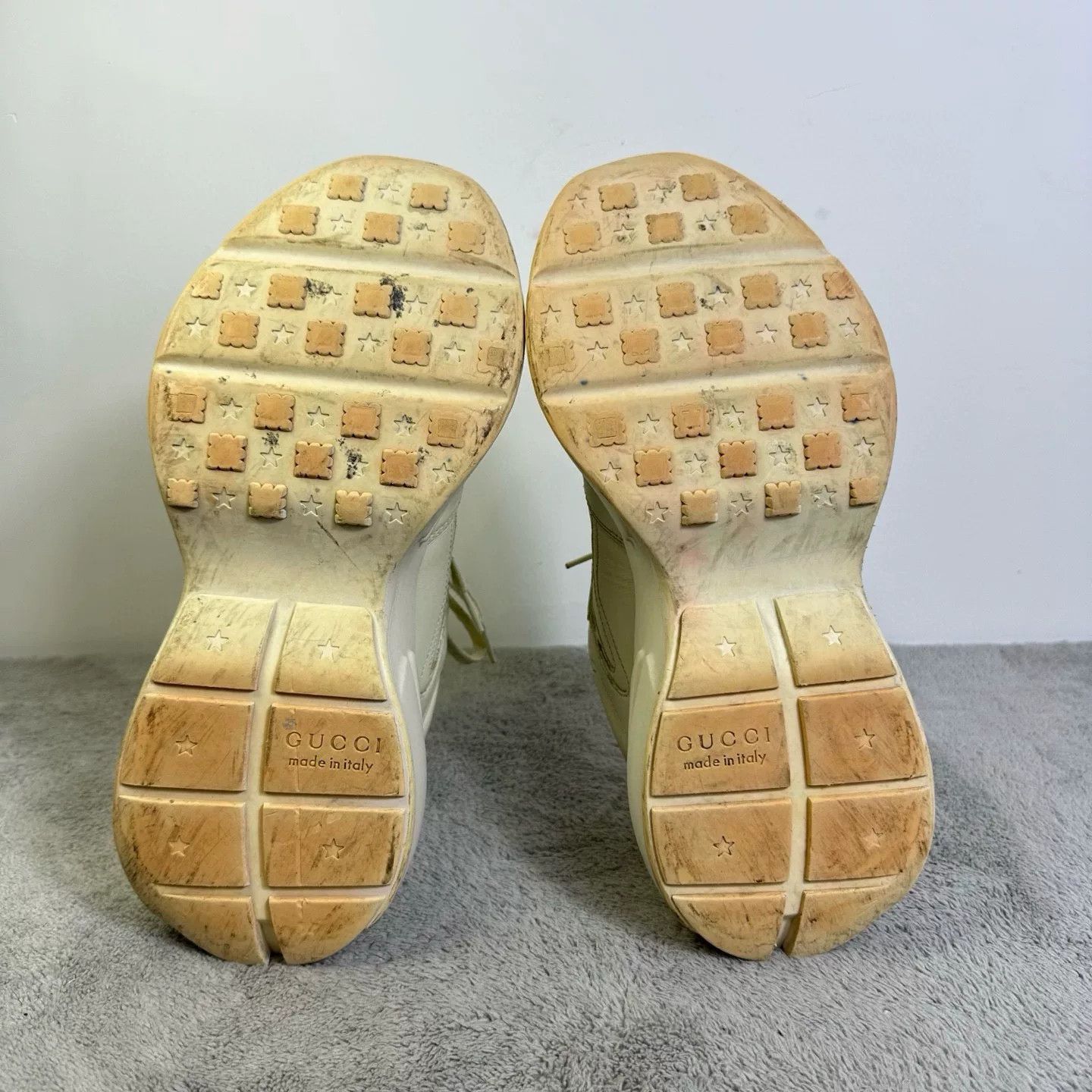 Gucci Gucci Retro White Lowtop Sneakers 41 Men Size US 8.5 / EU 41-42 - 5 Thumbnail