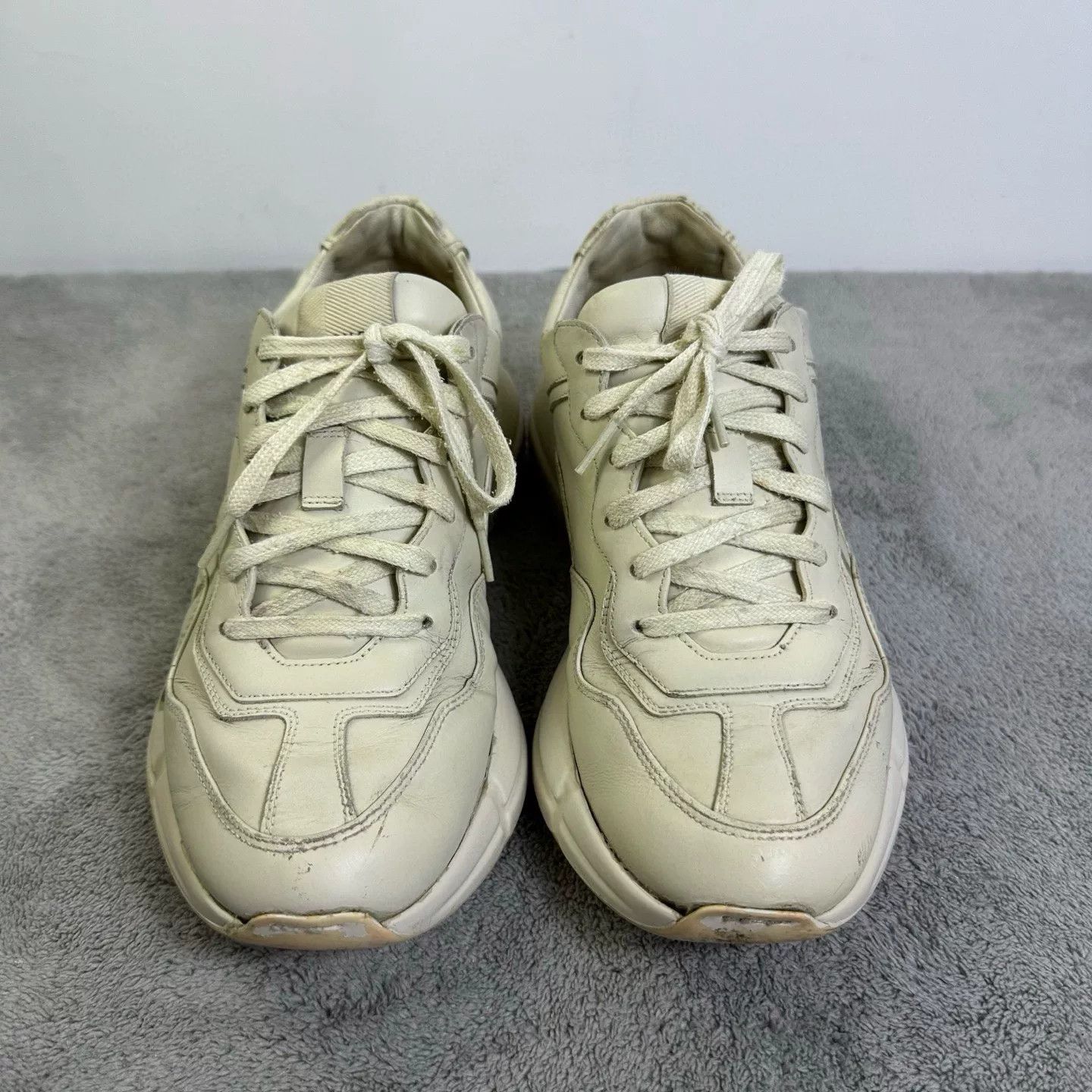 Gucci Gucci Retro White Lowtop Sneakers 41 Men Size US 8.5 / EU 41-42 - 2 Thumbnail