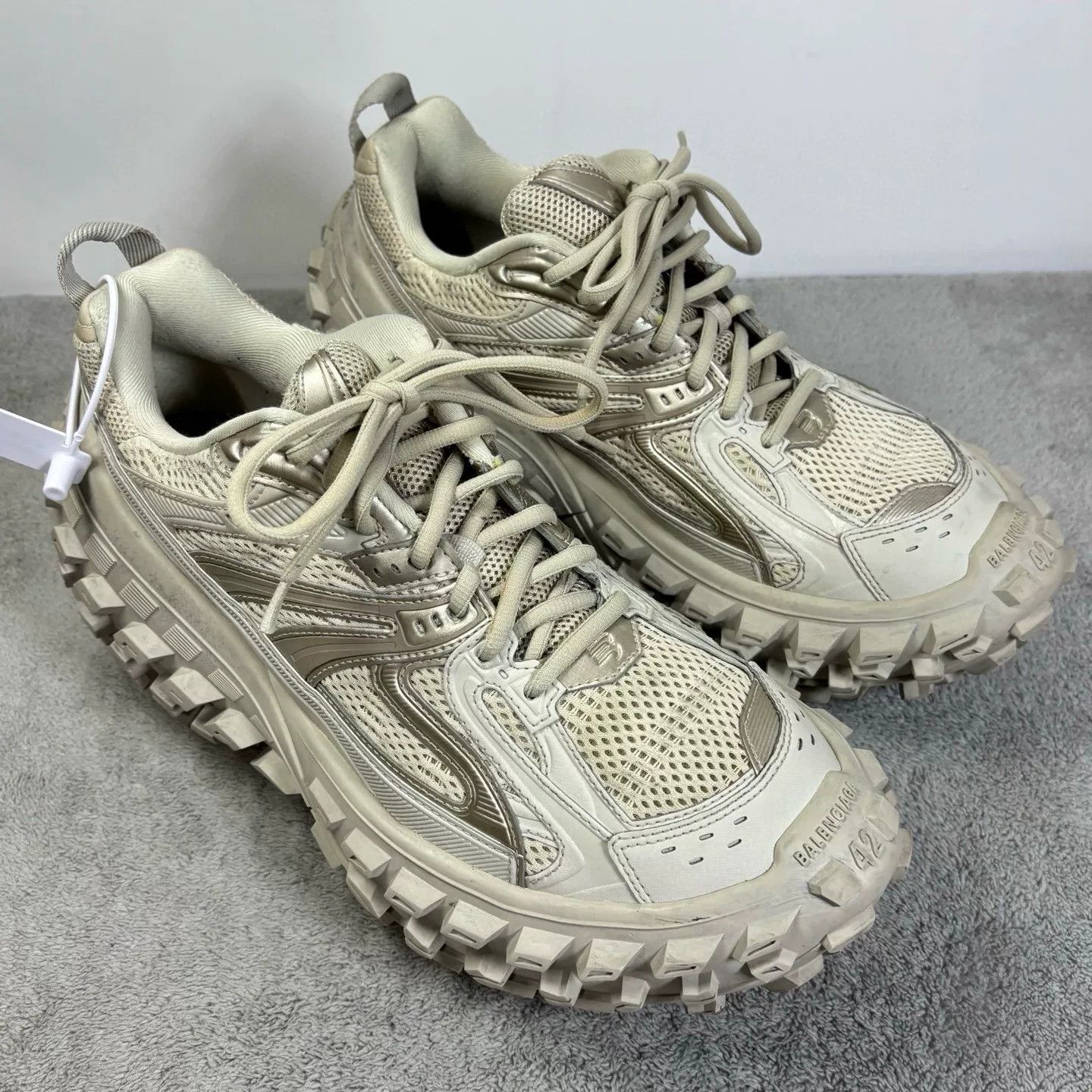 Balenciaga Balenciaga Blue Lowtop Sneakers 42 Men Size US 9 / EU 42 - 3 Thumbnail