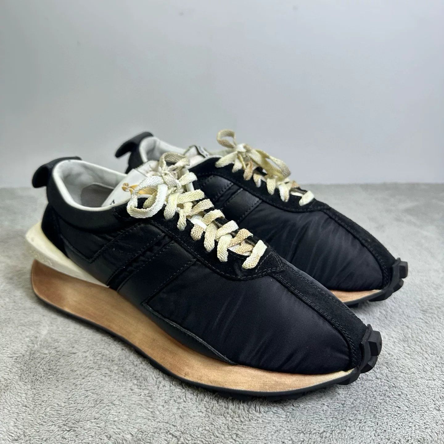 Lanvin Lanvin Black Lowtop Sneakers 44 Men Size US 10.5 / EU 43-44 - 3 Thumbnail