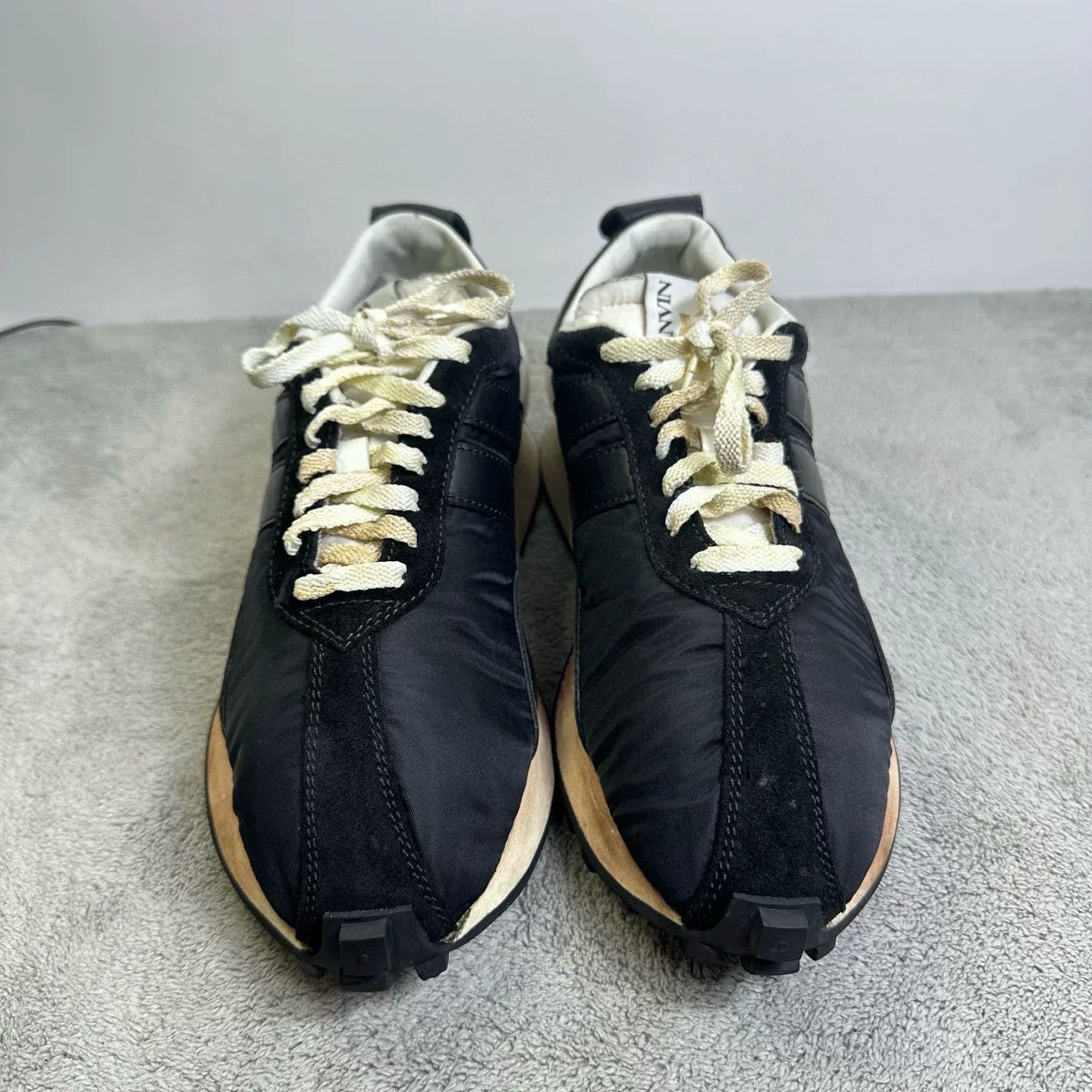 Lanvin Lanvin Black Lowtop Sneakers 44 Men Size US 10.5 / EU 43-44 - 2 Thumbnail