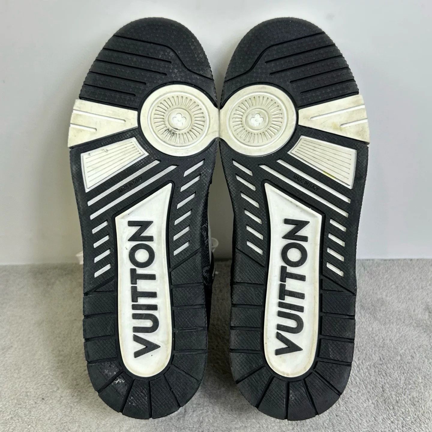 Louis Vuitton Louis Vuitton Training Denim Black Lowtop Sneakers 40 Men Size US 7.5 / EU 40-41 - 5 Thumbnail