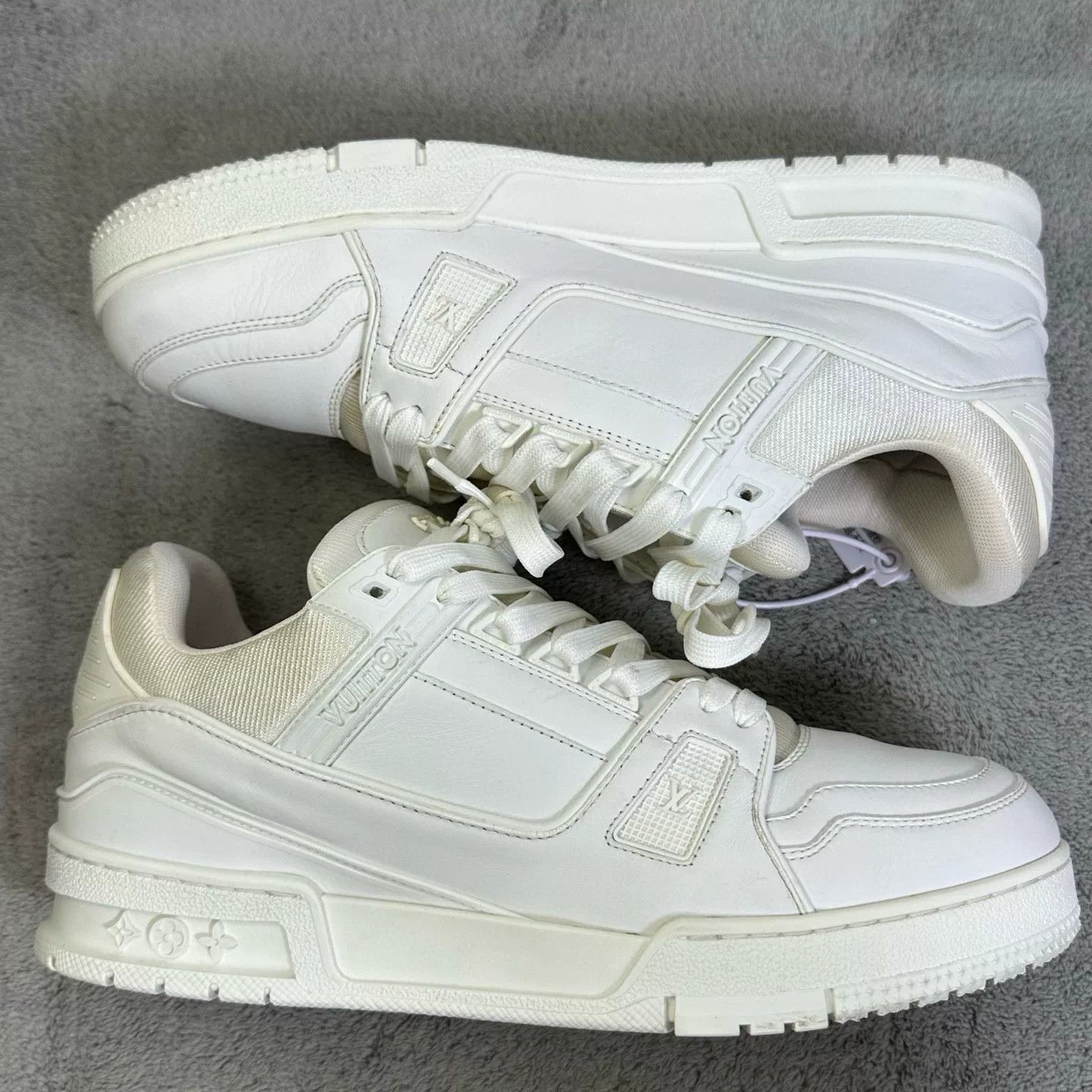 Louis Vuitton Louis Vuitton Training White Lowtop Sneakers 41 Men Size US 8.5 / EU 41-42 - 4 Thumbnail