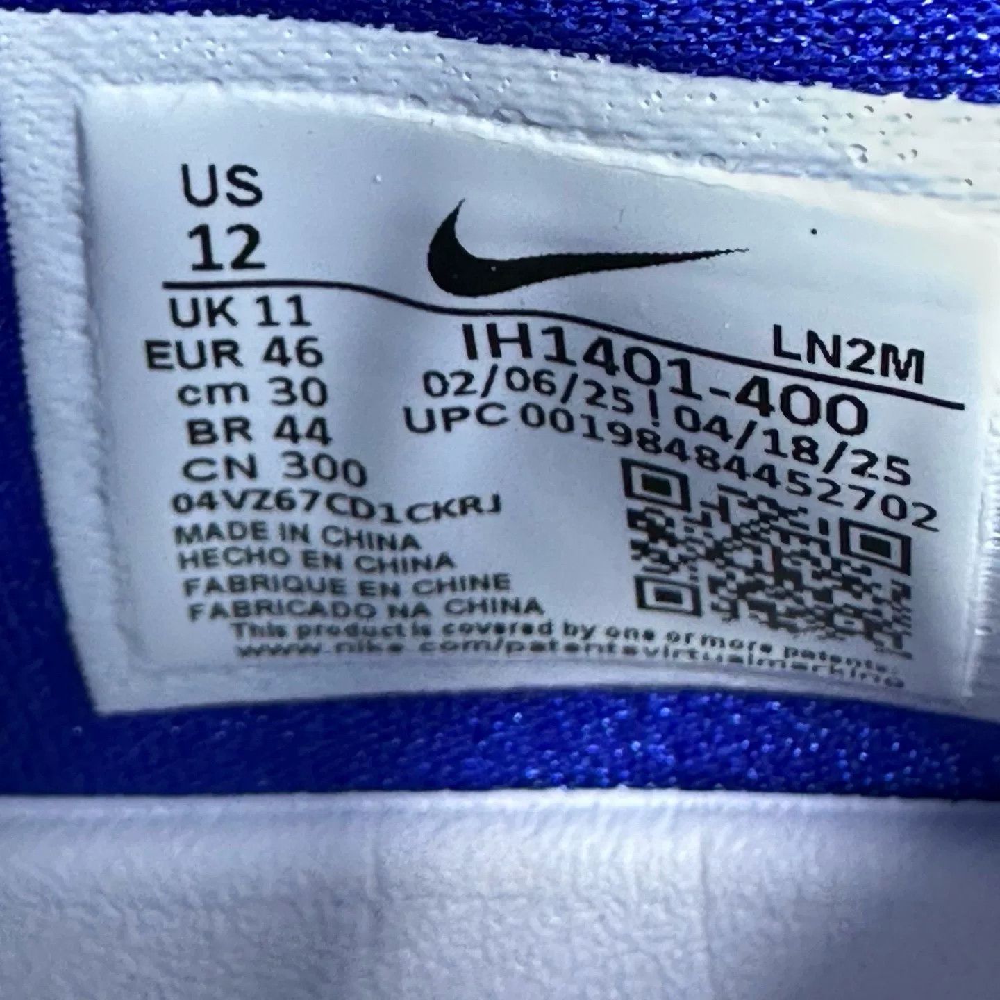 Nike Nike KOBE 9 Blue Lowtop Sneakers 46 Men Size US 12 / EU 45 - 7 Thumbnail