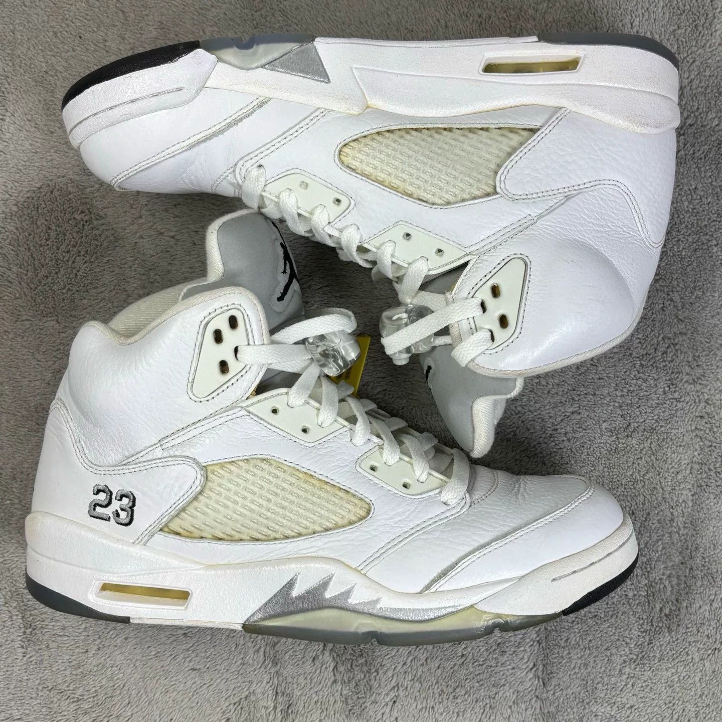 Nike Nike AJ5 Silver Lowtop Sneakers 42.5 Men Size US 9.5 / EU 42-43 - 3 Thumbnail