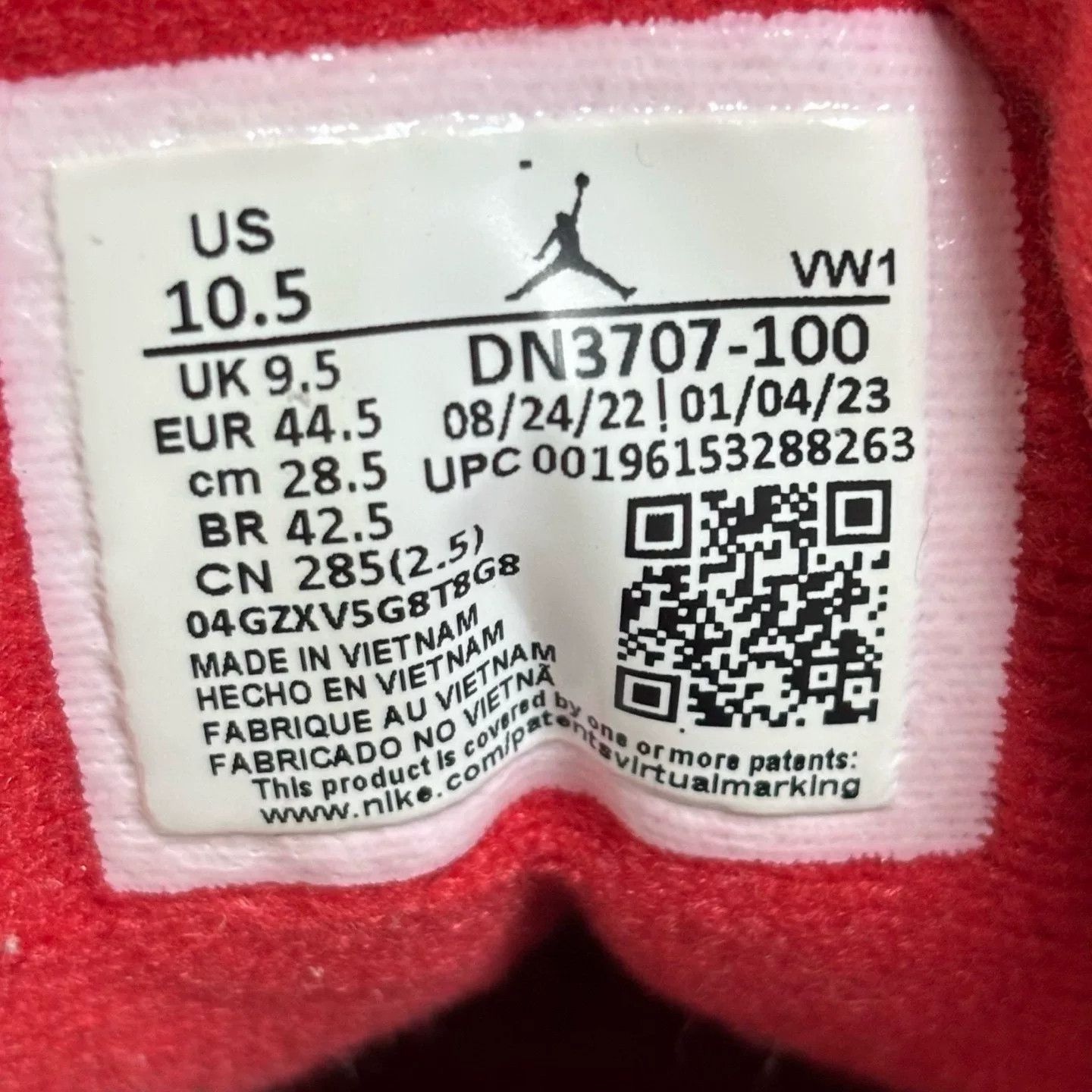Nike Nike AJ3 White Lowtop Sneakers 44.5 Men Size US 11 / EU 44 - 7 Thumbnail