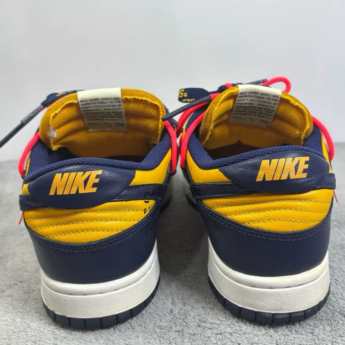 Off-White Off-White DUNK White Lowtop Sneakers 44 Men Size US 10.5 / EU 43-44 - 6 Thumbnail