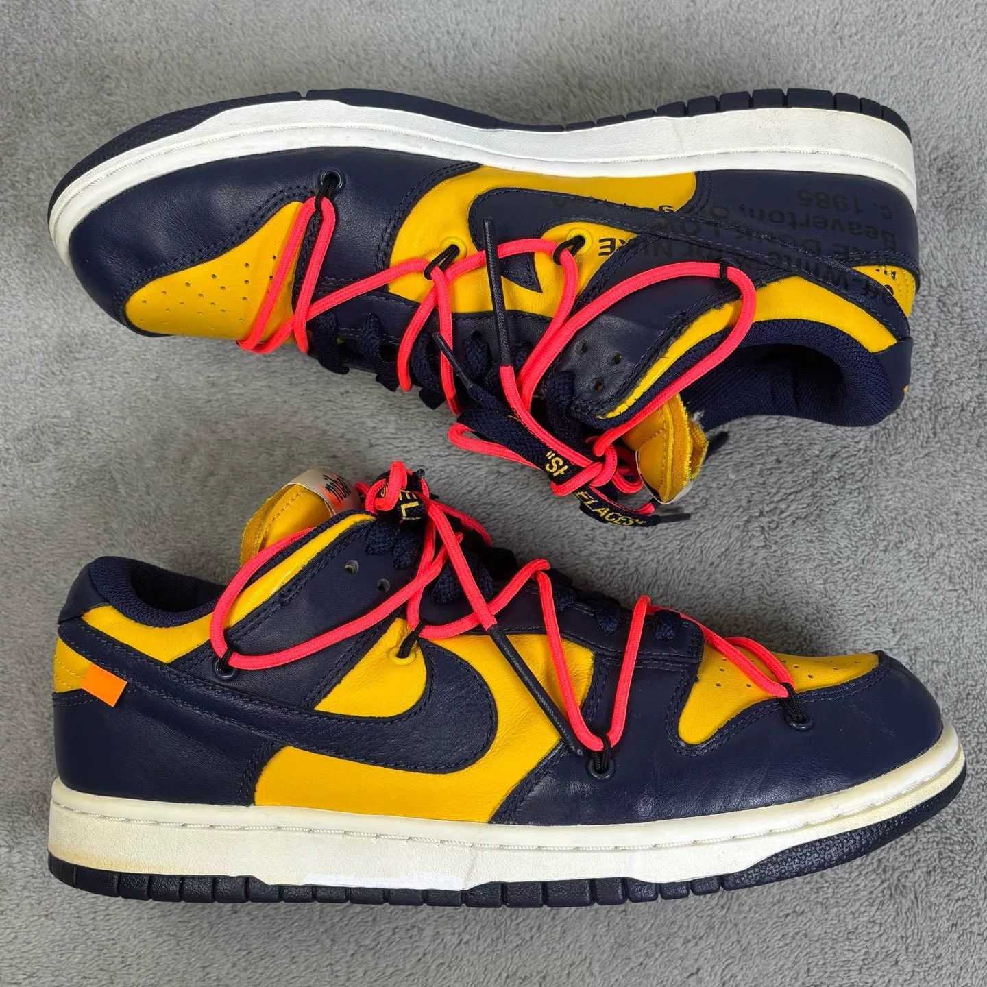 Off-White Off-White DUNK White Lowtop Sneakers 44 Men Size US 10.5 / EU 43-44 - 4 Thumbnail