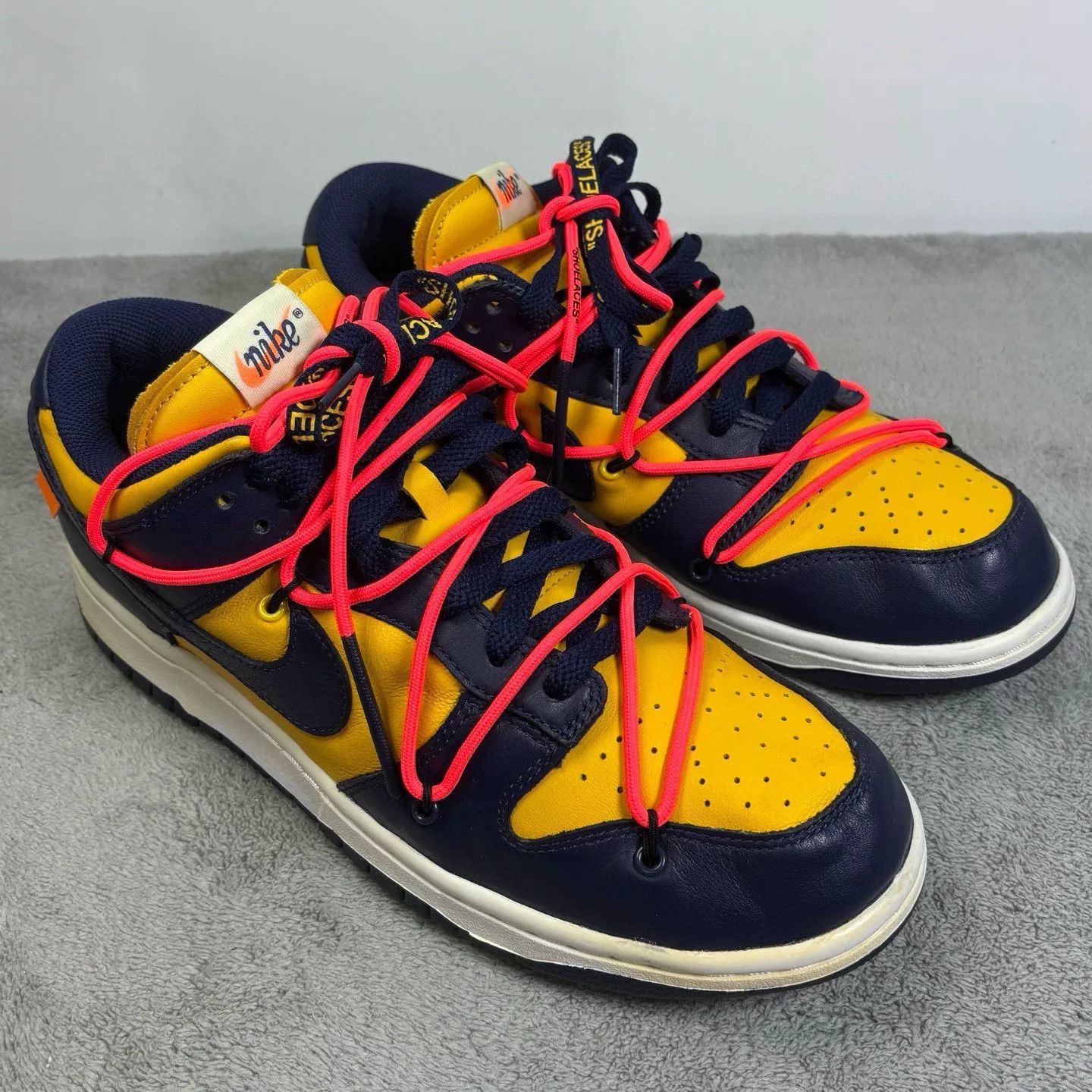 Off-White Off-White DUNK White Lowtop Sneakers 44 Men Size US 10.5 / EU 43-44 - 3 Thumbnail