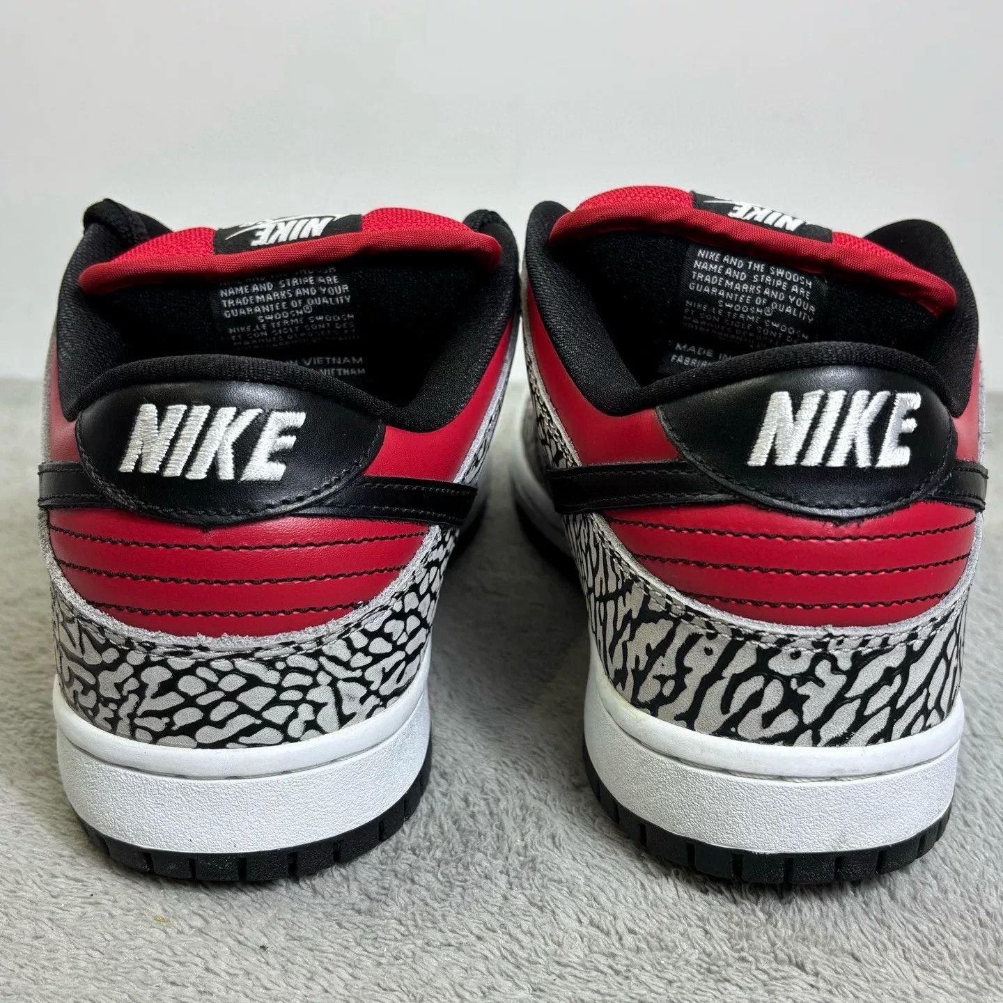 Supreme Supreme DUNK Red Lowtop Sneakers 43 Men Size US 10 / EU 43 - 6 Thumbnail