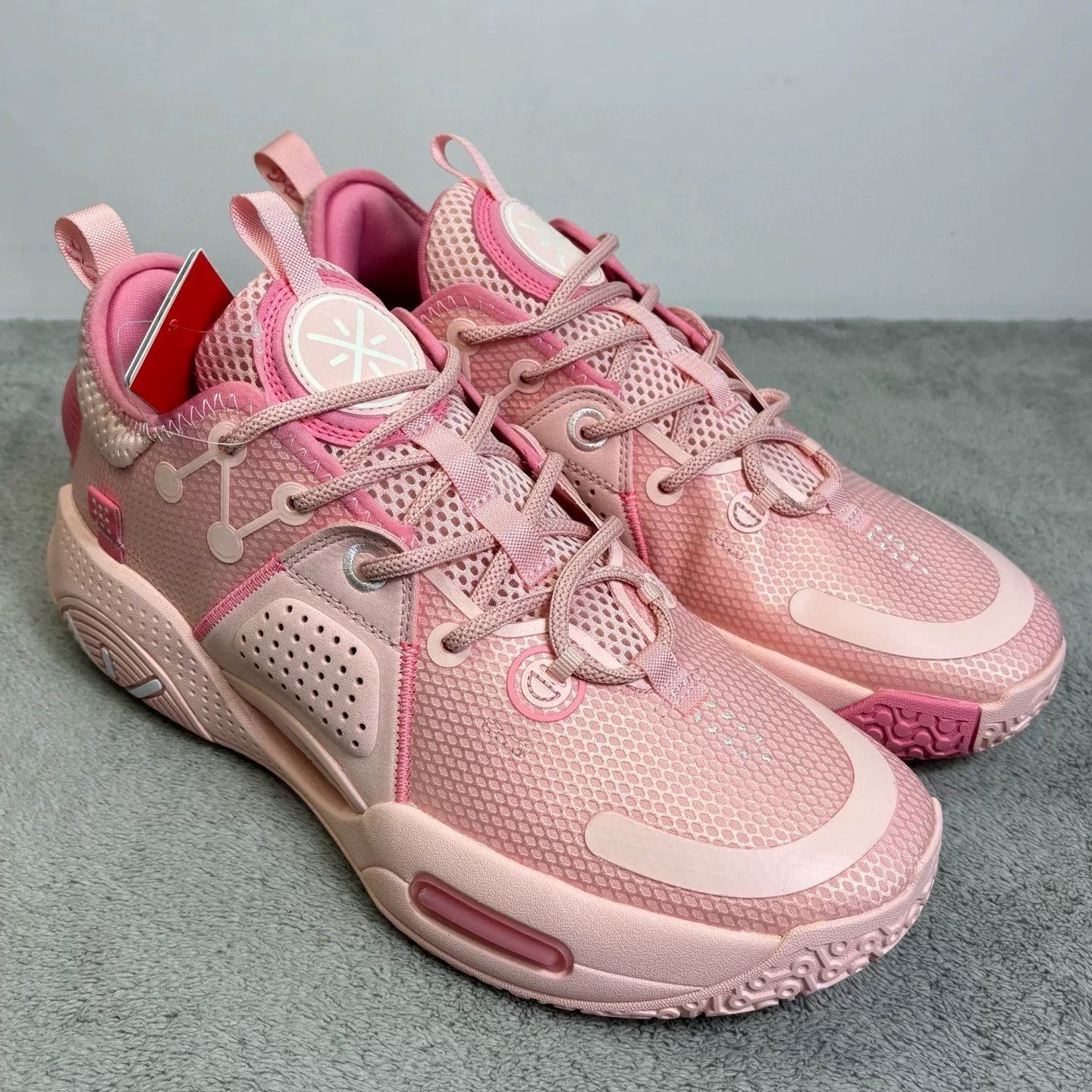 Li-Ning Li-Ning Basketball Pink Lowtop Sneakers 44 Men Size US 10.5 / EU 43-44 - 3 Thumbnail