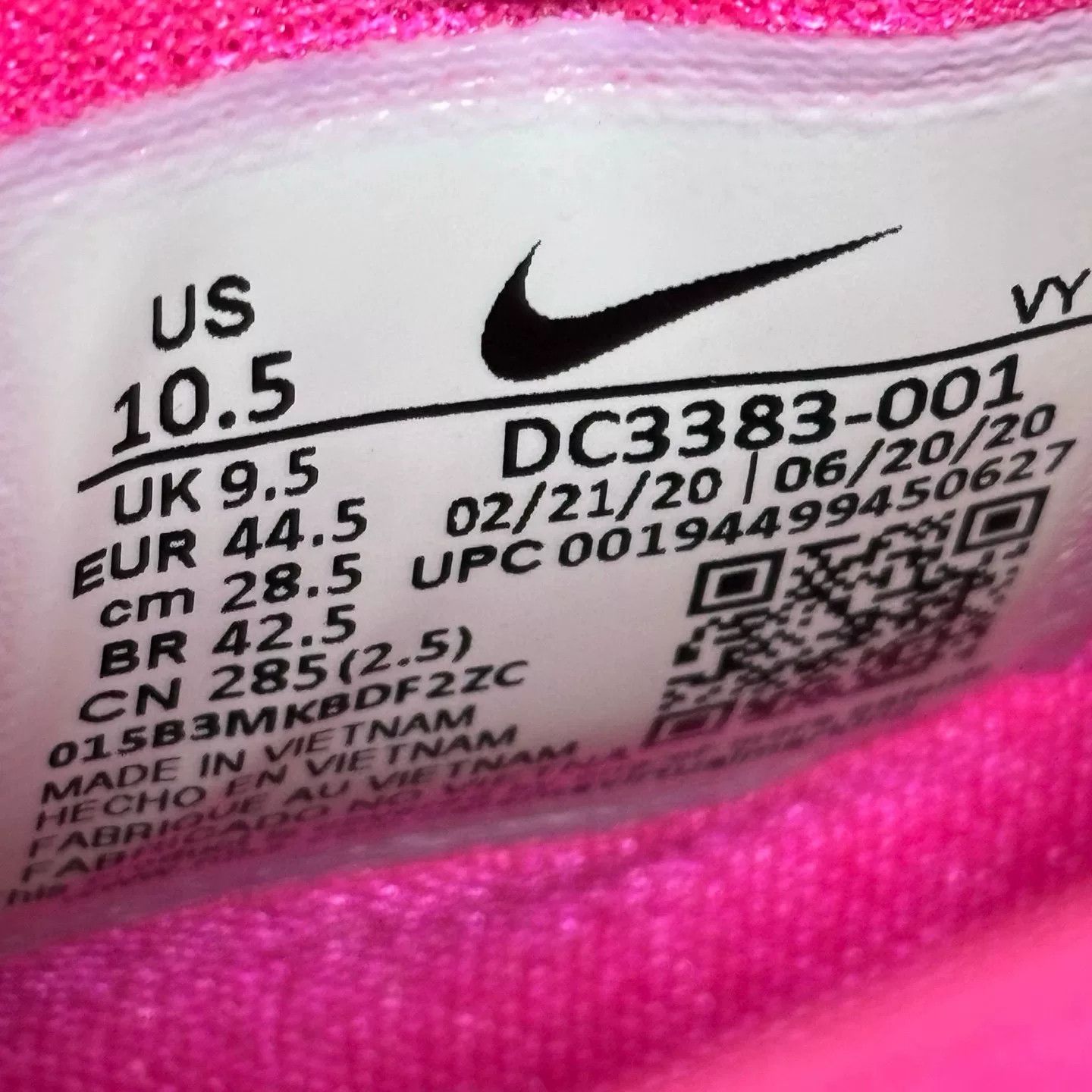 Nike Nike ZOOM RIZE Pink Lowtop Sneakers 44.5 Men Size US 11 / EU 44 - 7 Thumbnail