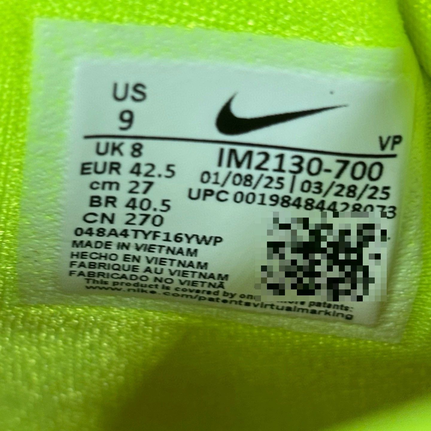 Nike Nike ZOOM GT Yellow Lowtop Sneakers 42 Men Size US 9 / EU 42 - 7 Thumbnail