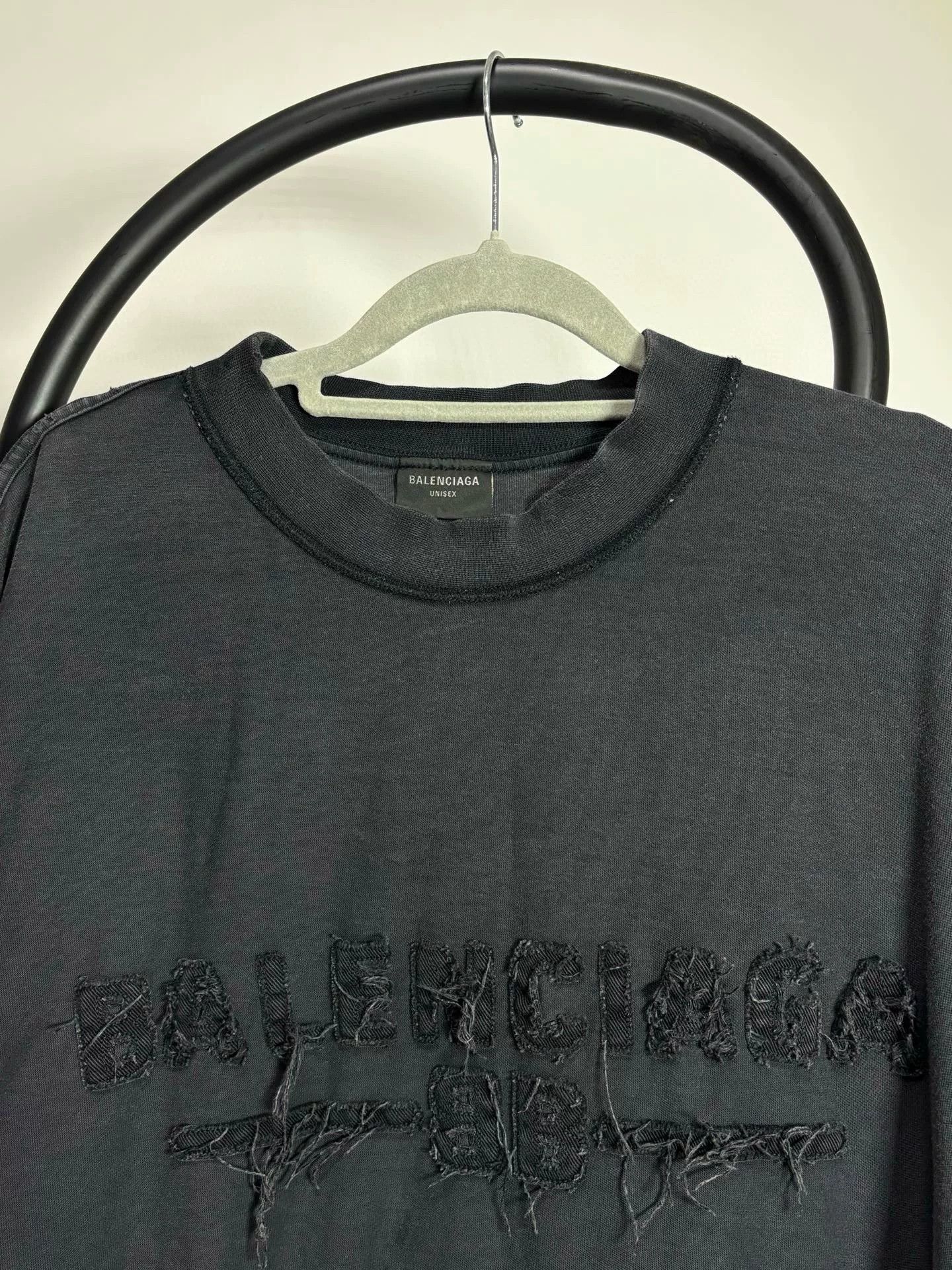 Balenciaga Balenciaga Retro Black T-Shirt S Men Size US S / EU 44-46 / 1 - 2 Thumbnail