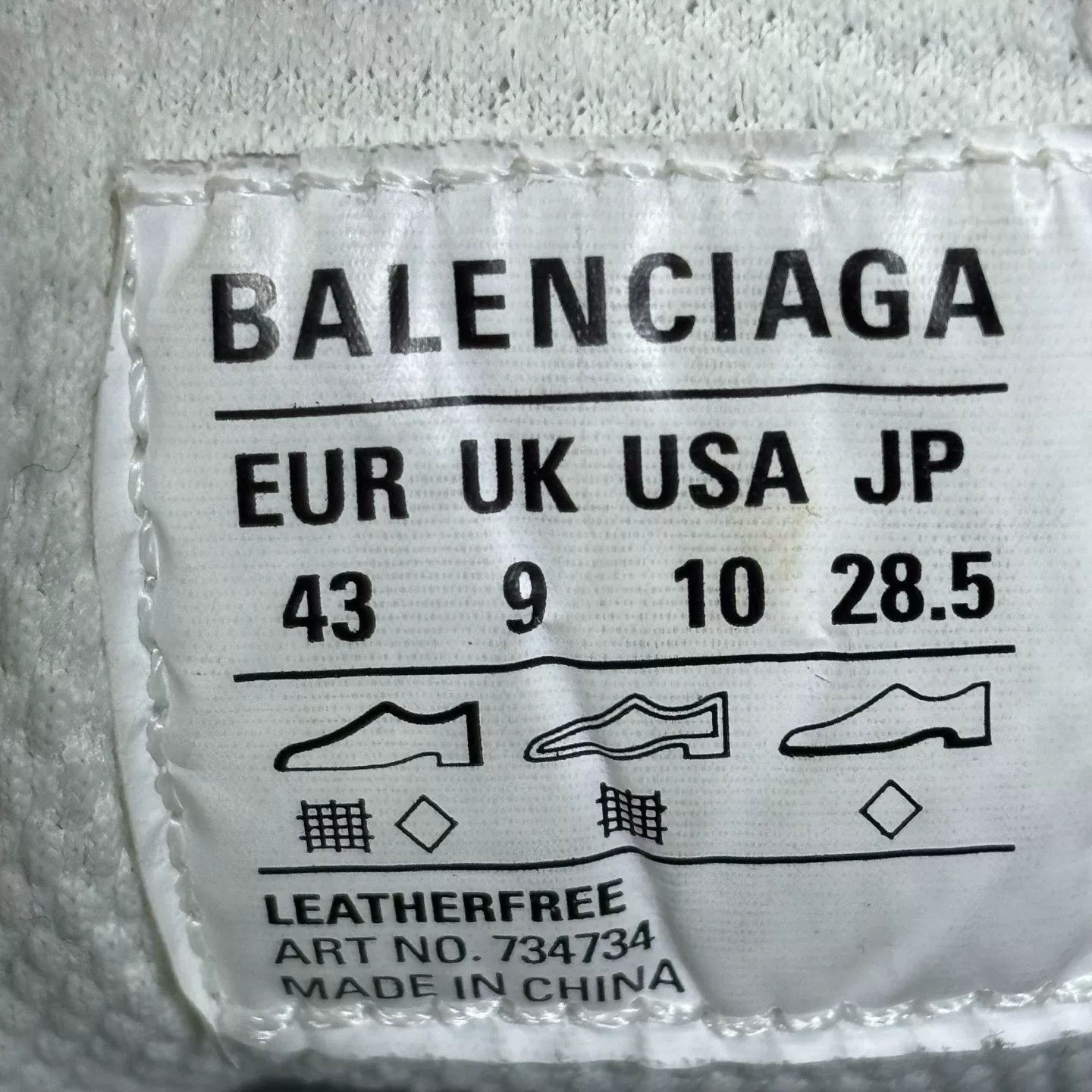 Balenciaga Balenciaga Mesh Beige Lowtop Sneakers XXXL Men Size US 10 / EU 43 - 7 Thumbnail