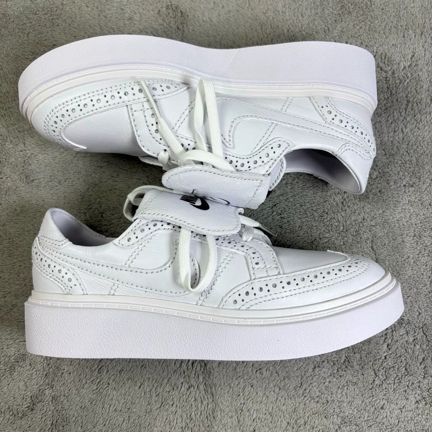 Nike Nike White Lowtop Sneakers 36 Men Size US 5 / EU 37 - 4 Thumbnail