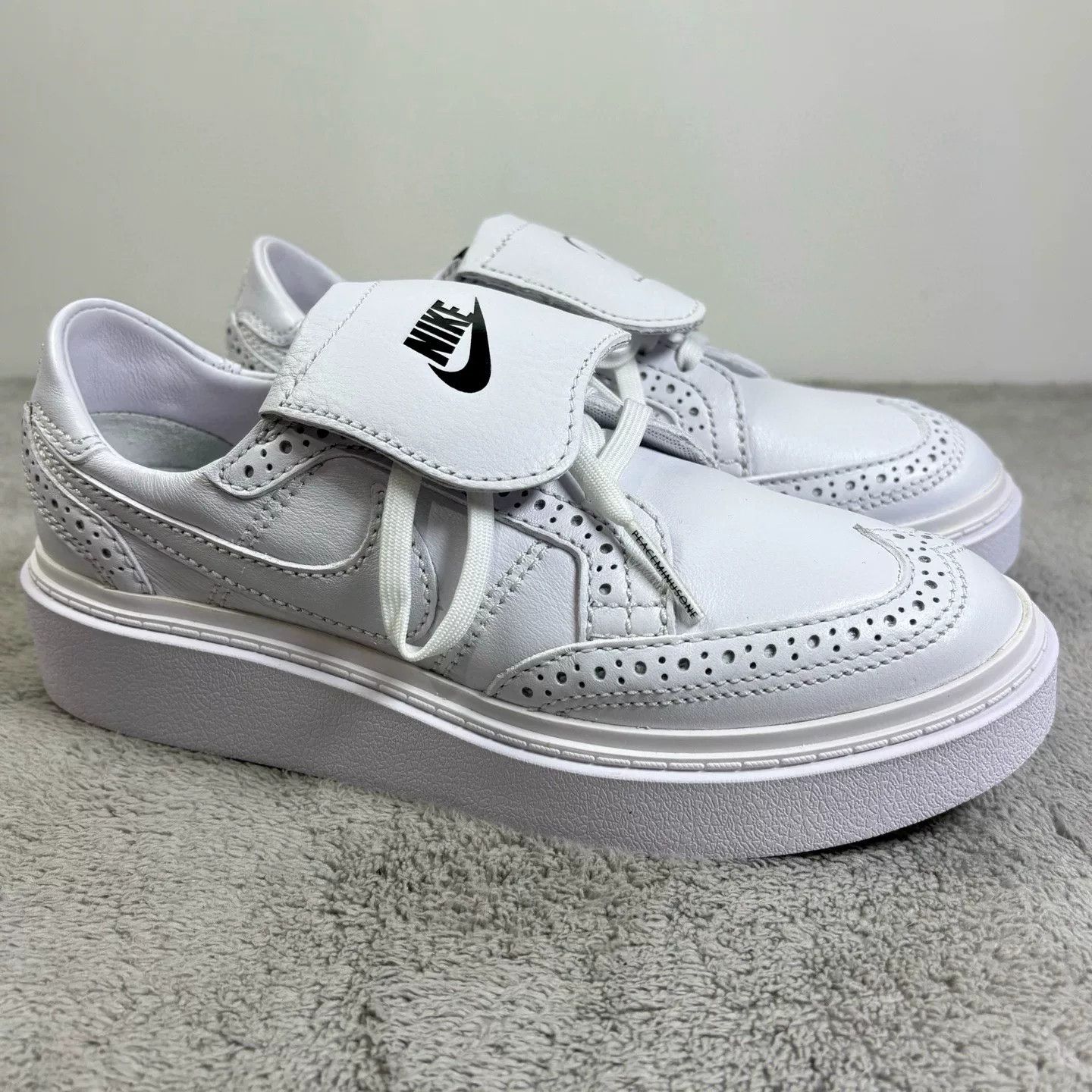 Nike Nike White Lowtop Sneakers 36 Men Size US 5 / EU 37 - 3 Thumbnail