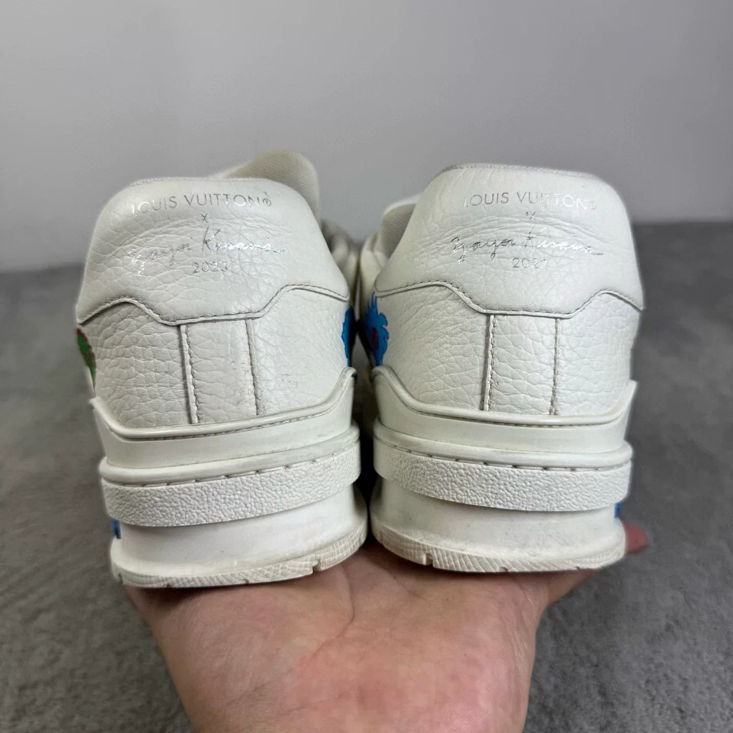 Louis Vuitton Louis Vuitton White Lowtop Sneakers 42 Men Size US 9 / EU 42 - 8 Thumbnail