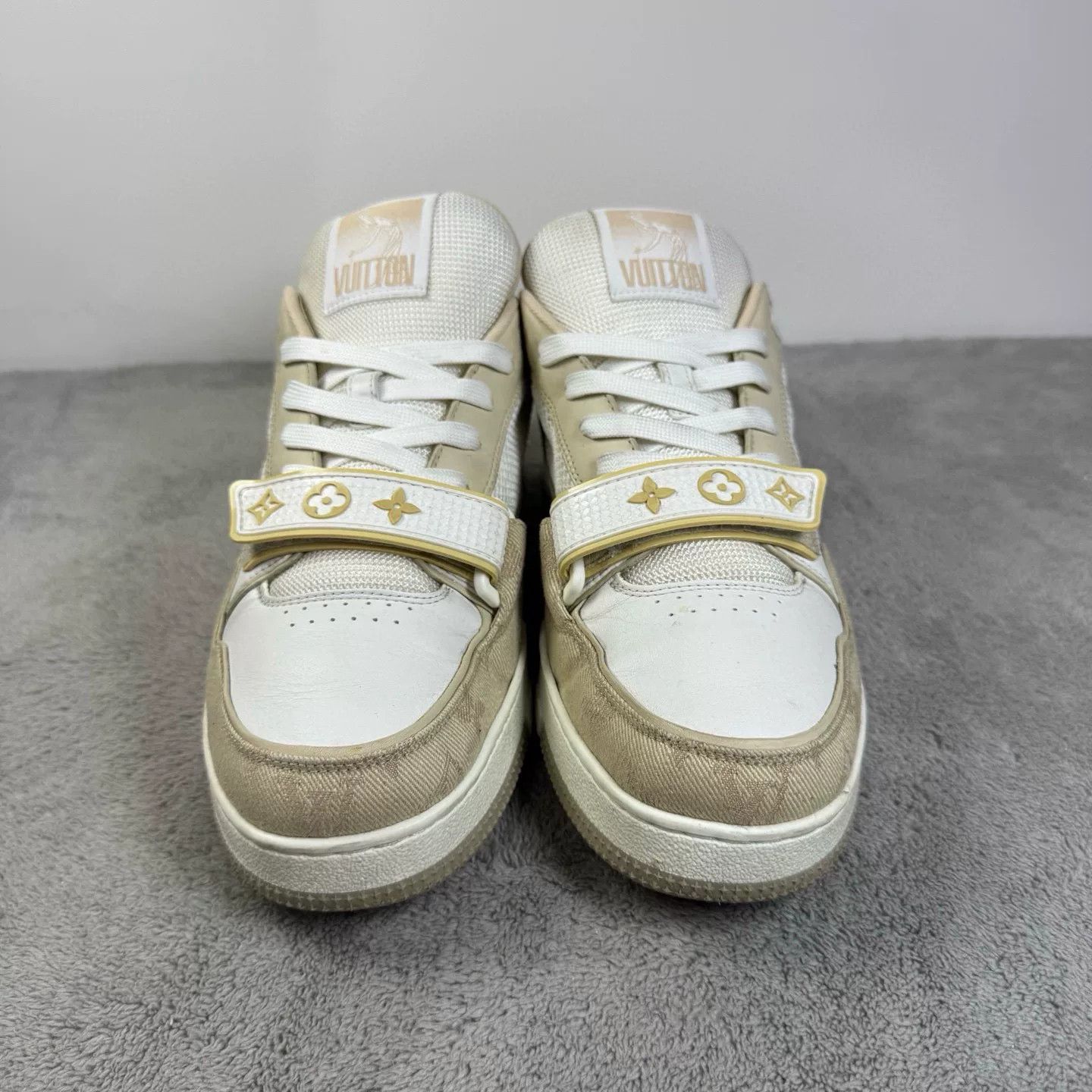 Louis Vuitton Louis Vuitton Training Beige Lowtop Sneakers 41 Men Size US 8.5 / EU 41-42 - 2 Thumbnail