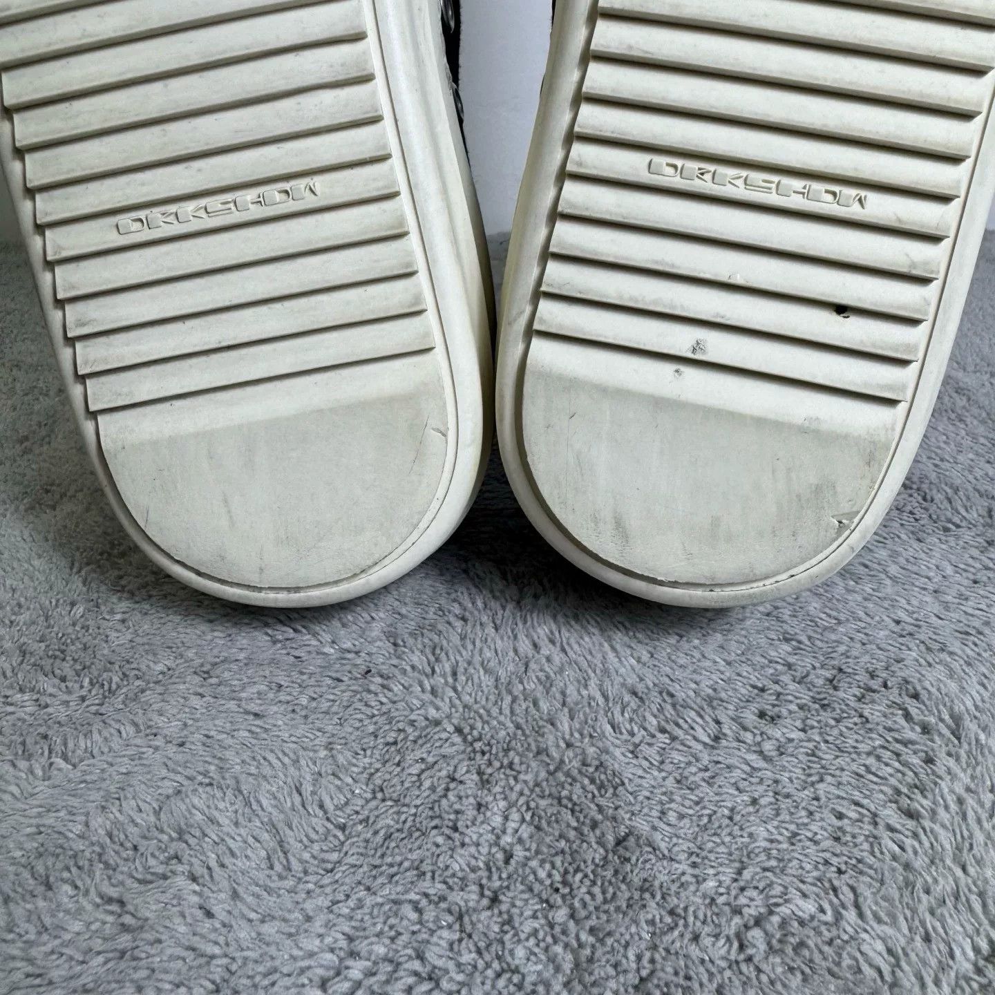 Rick Owens Rick Owens Denim Black Hitop Sneakers 42 Men Size US 9 / EU 42 - 6 Thumbnail