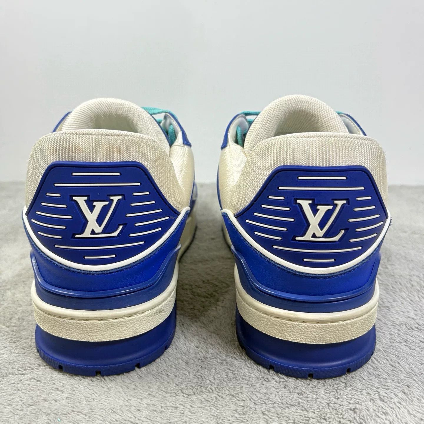 Louis Vuitton Louis Vuitton Training Blue Lowtop Sneakers 42 Men Size US 9 / EU 42 - 6 Thumbnail