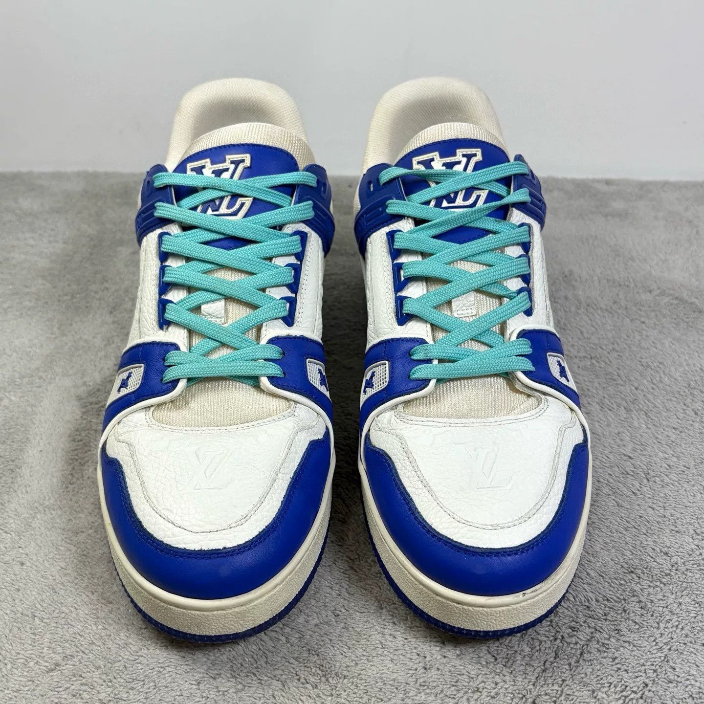 Louis Vuitton Louis Vuitton Training Blue Lowtop Sneakers 42 Men Size US 9 / EU 42 - 2 Thumbnail