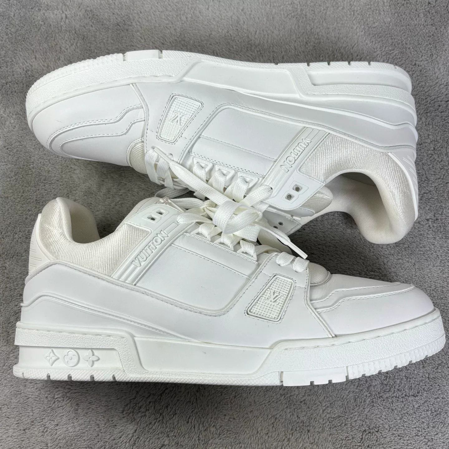 Louis Vuitton Louis Vuitton Training White Lowtop Sneakers 43 Men Size US 10 / EU 43 - 4 Thumbnail