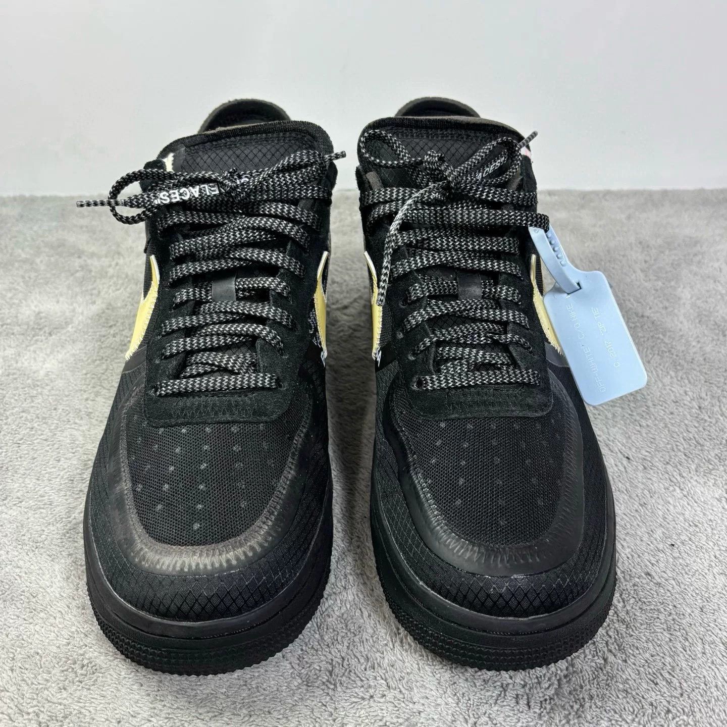 Off-White Off-White Black Lowtop Sneakers 44 Men Size US 10.5 / EU 43-44 - 2 Thumbnail