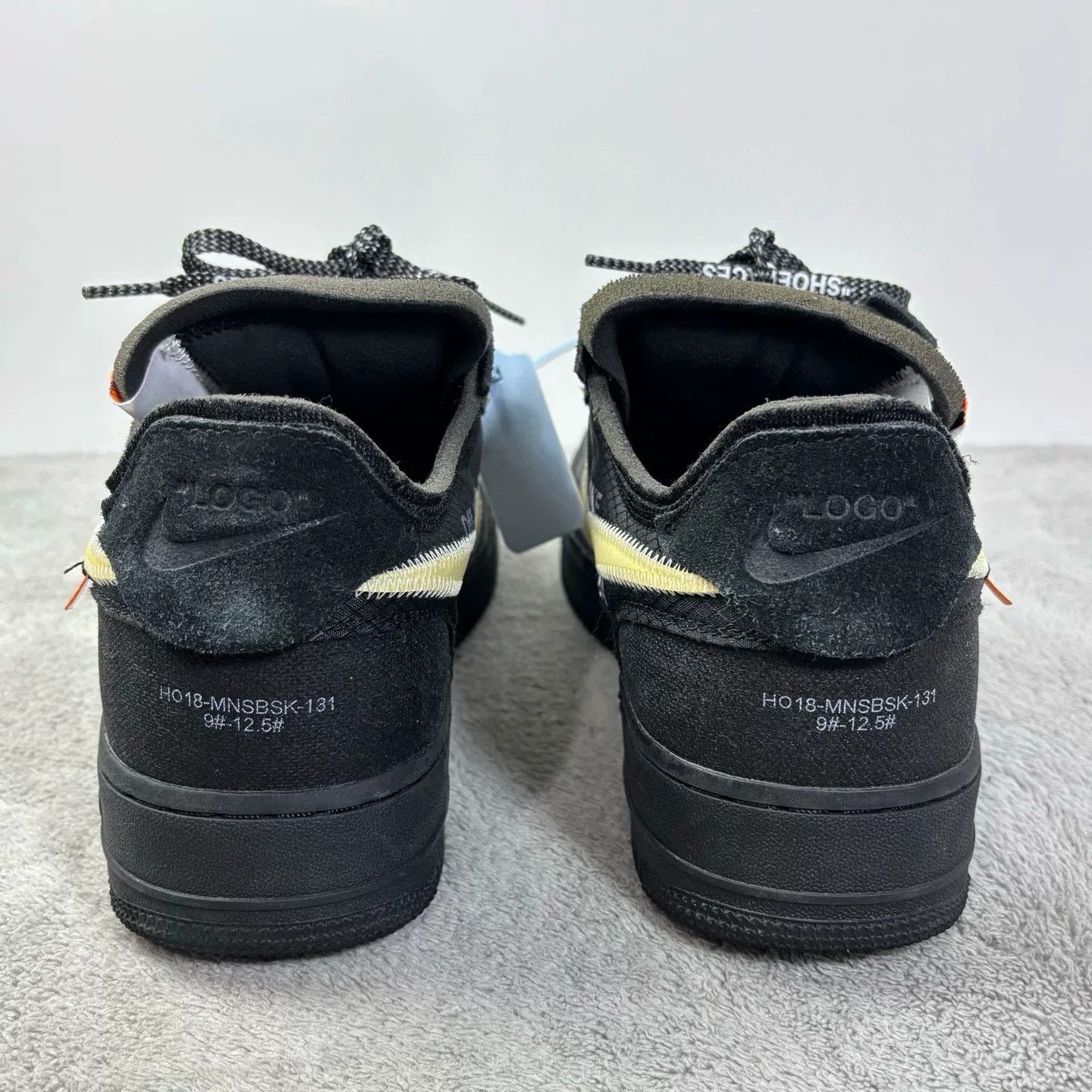 Off-White Off-White Black Lowtop Sneakers 44 Men Size US 10.5 / EU 43-44 - 8 Thumbnail