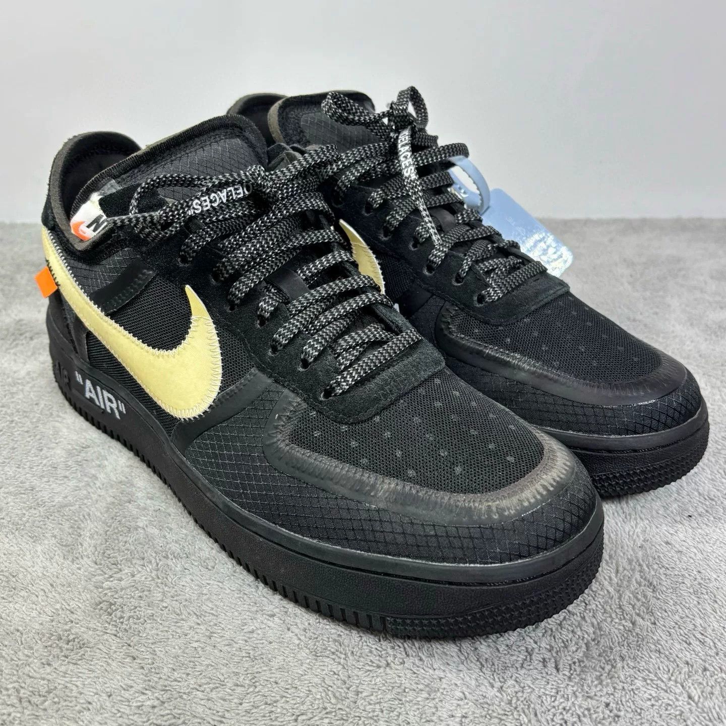 Off-White Off-White Black Lowtop Sneakers 44 Men Size US 10.5 / EU 43-44 - 3 Thumbnail