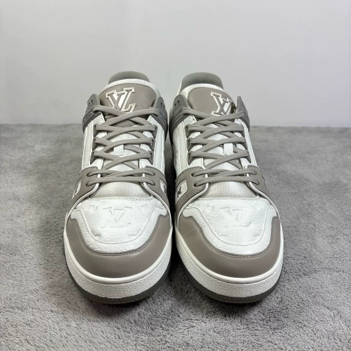 Louis Vuitton Louis Vuitton Training Printed White Lowtop Sneakers 43 Men Size US 10 / EU 43 - 2 Thumbnail
