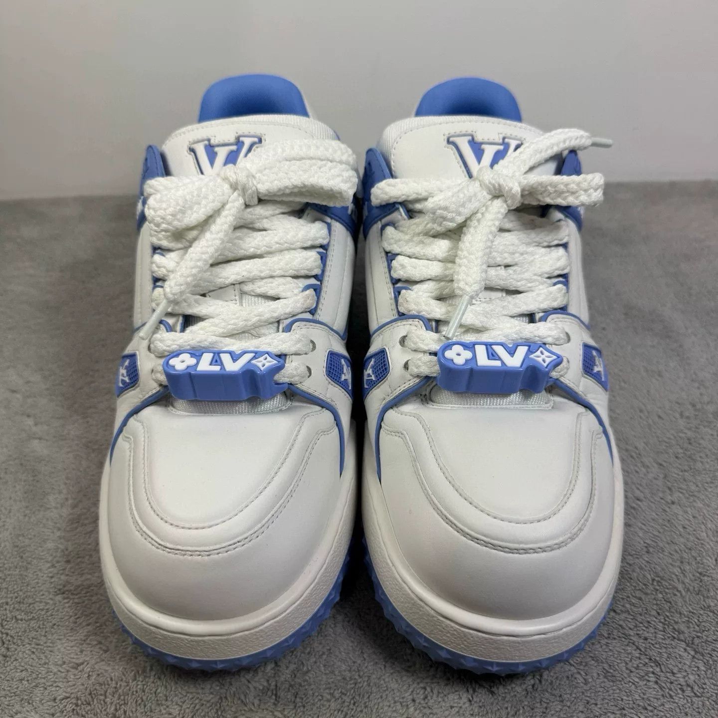 Louis Vuitton Louis Vuitton Training Blue Lowtop Sneakers 43 Men Size US 10 / EU 43 - 2 Thumbnail