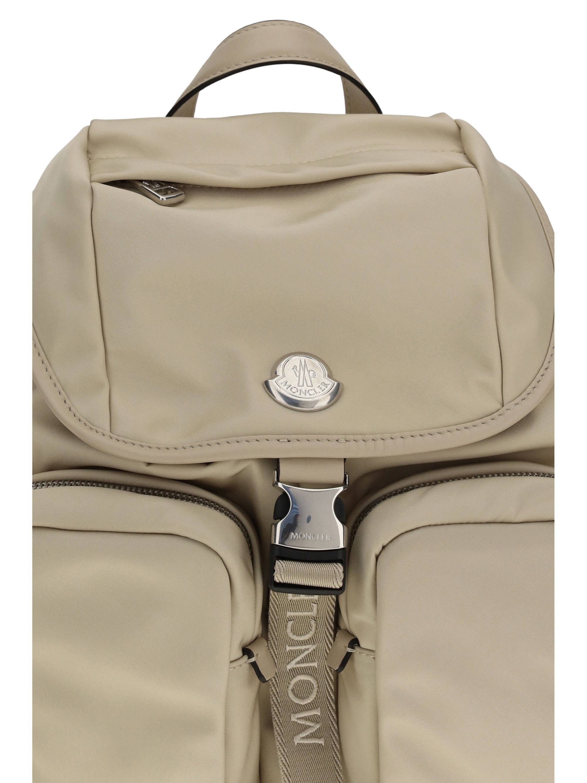 Moncler New Trick Logo Backpack Size ONE SIZE - 3 Thumbnail