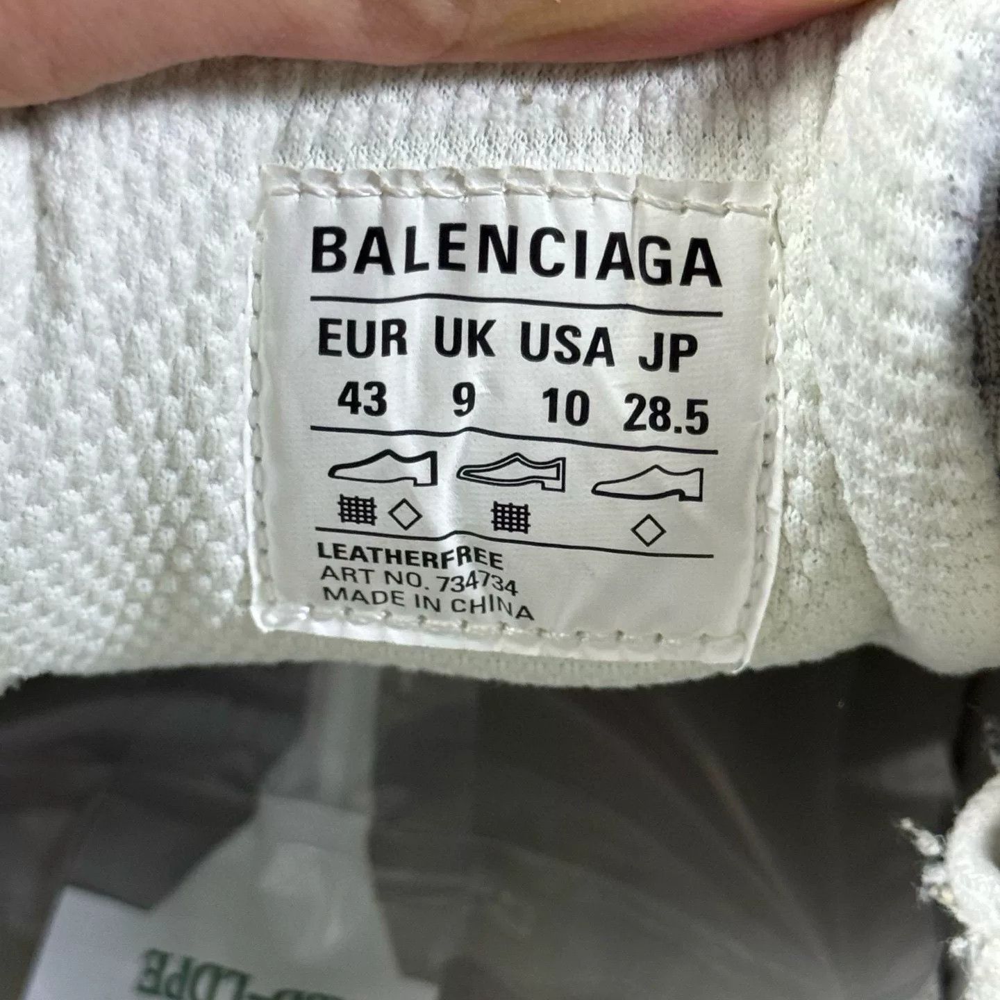 Balenciaga Balenciaga Mesh Blue Lowtop Sneakers XXXL Men Size US 10 / EU 43 - 8 Thumbnail