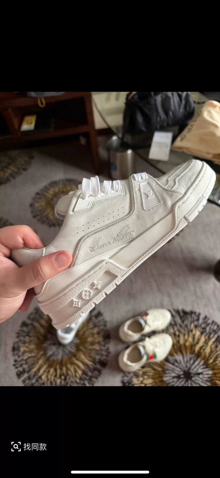 Louis Vuitton Louis Vuitton Training White Lowtop Sneakers 43 Men Size US 10 / EU 43 - 9 Thumbnail