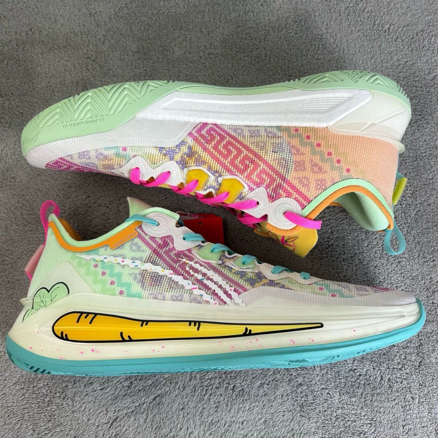 Li-Ning Li-Ning Limited Multi Lowtop Sneakers 46 Men Size US 12 / EU 45 - 4 Thumbnail