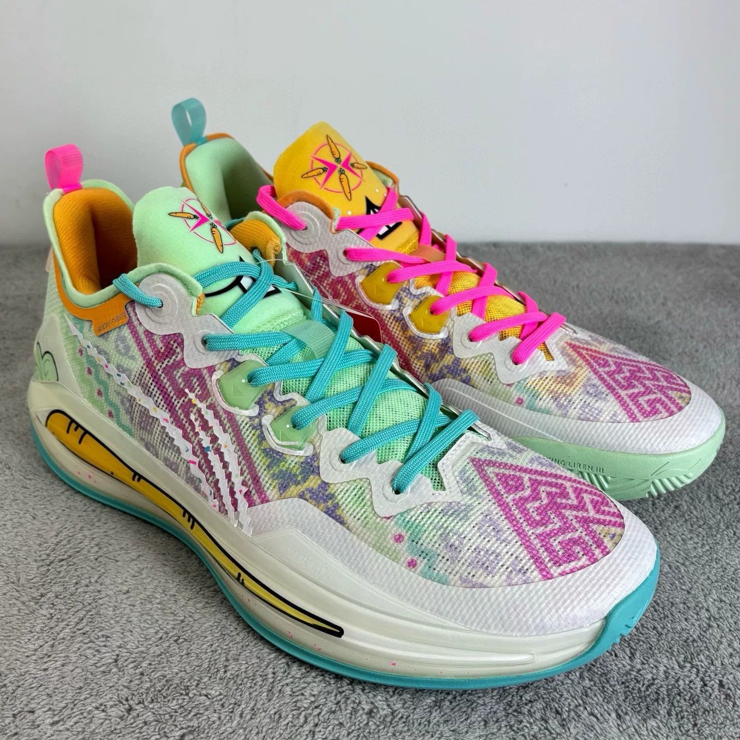 Li-Ning Li-Ning Limited Multi Lowtop Sneakers 46 Men Size US 12 / EU 45 - 3 Thumbnail