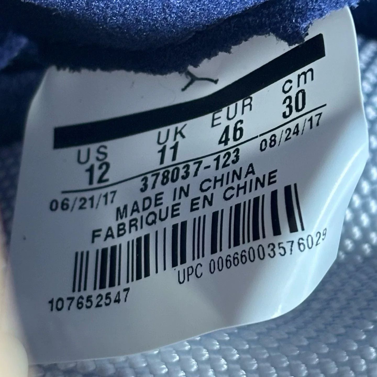 Nike Nike Blue Lowtop Sneakers L Men Size US 10 / EU 43 - 7 Thumbnail