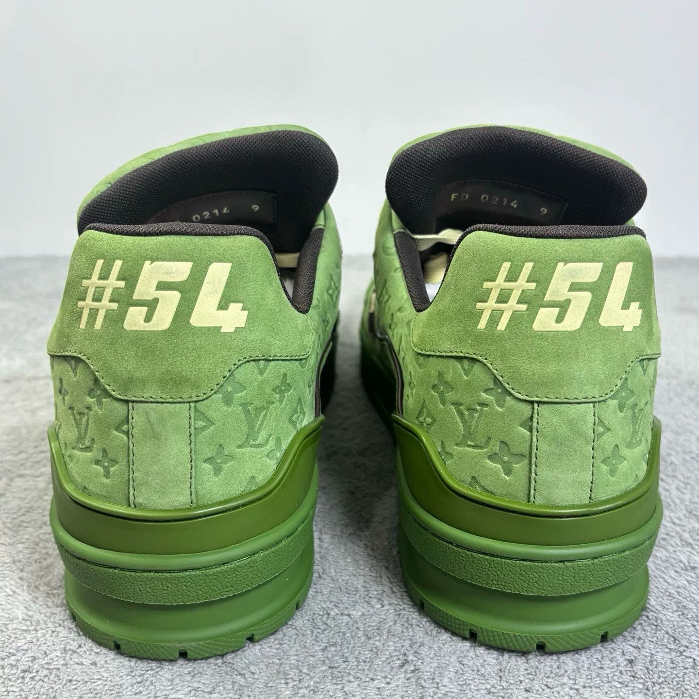 Louis Vuitton Louis Vuitton Training Green Lowtop Sneakers 43 Men Size US 10 / EU 43 - 6 Thumbnail